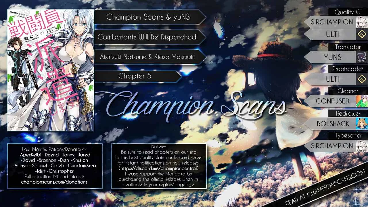 Sentouin, Hakenshimasu! Chapter 5 - Page 1