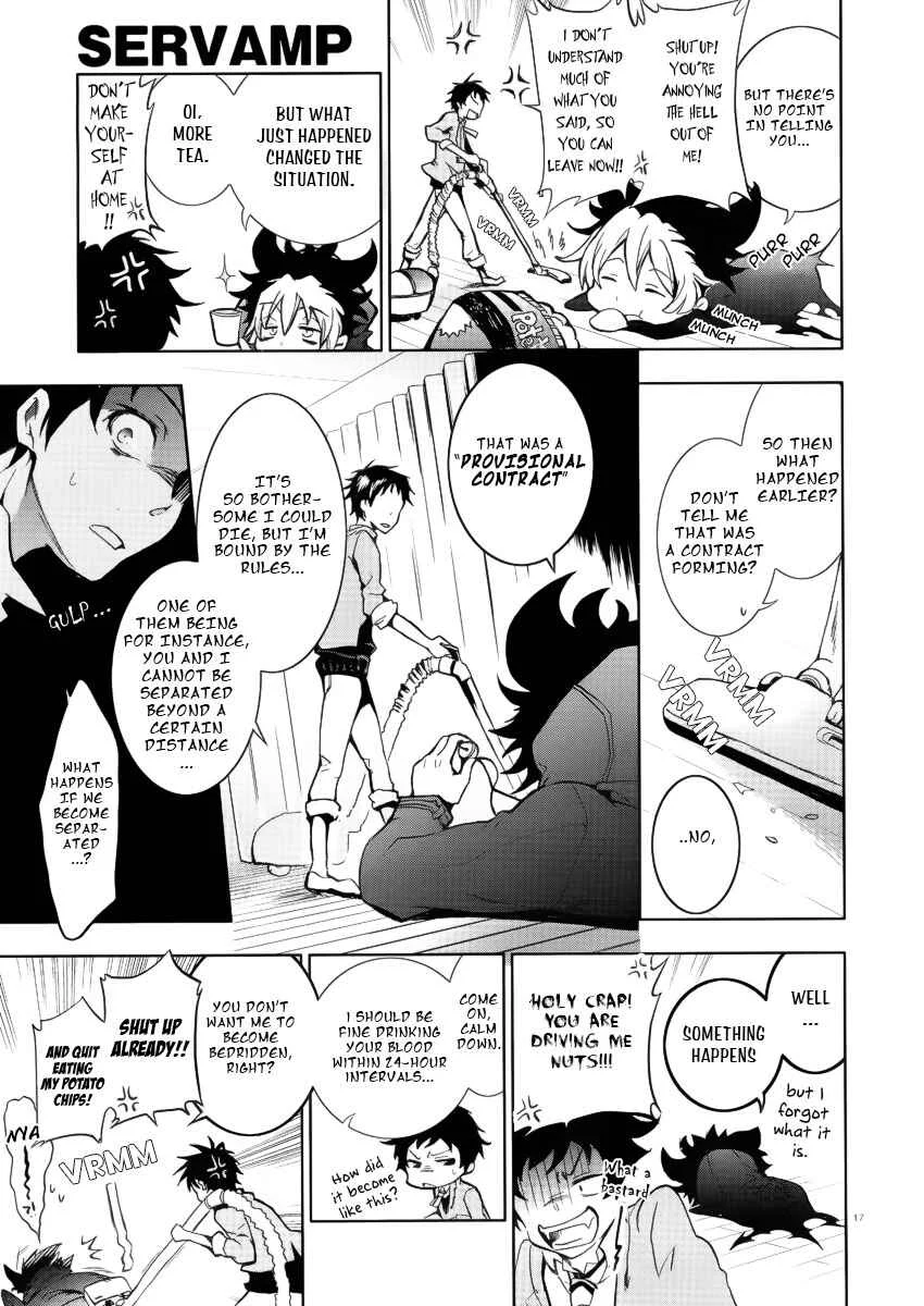 Servamp Chapter 1: Mahiru and Kuro - Page 16
