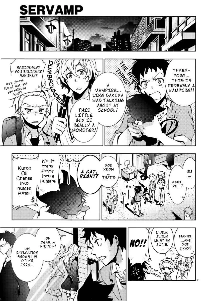 Servamp Chapter 1: Mahiru and Kuro - Page 20