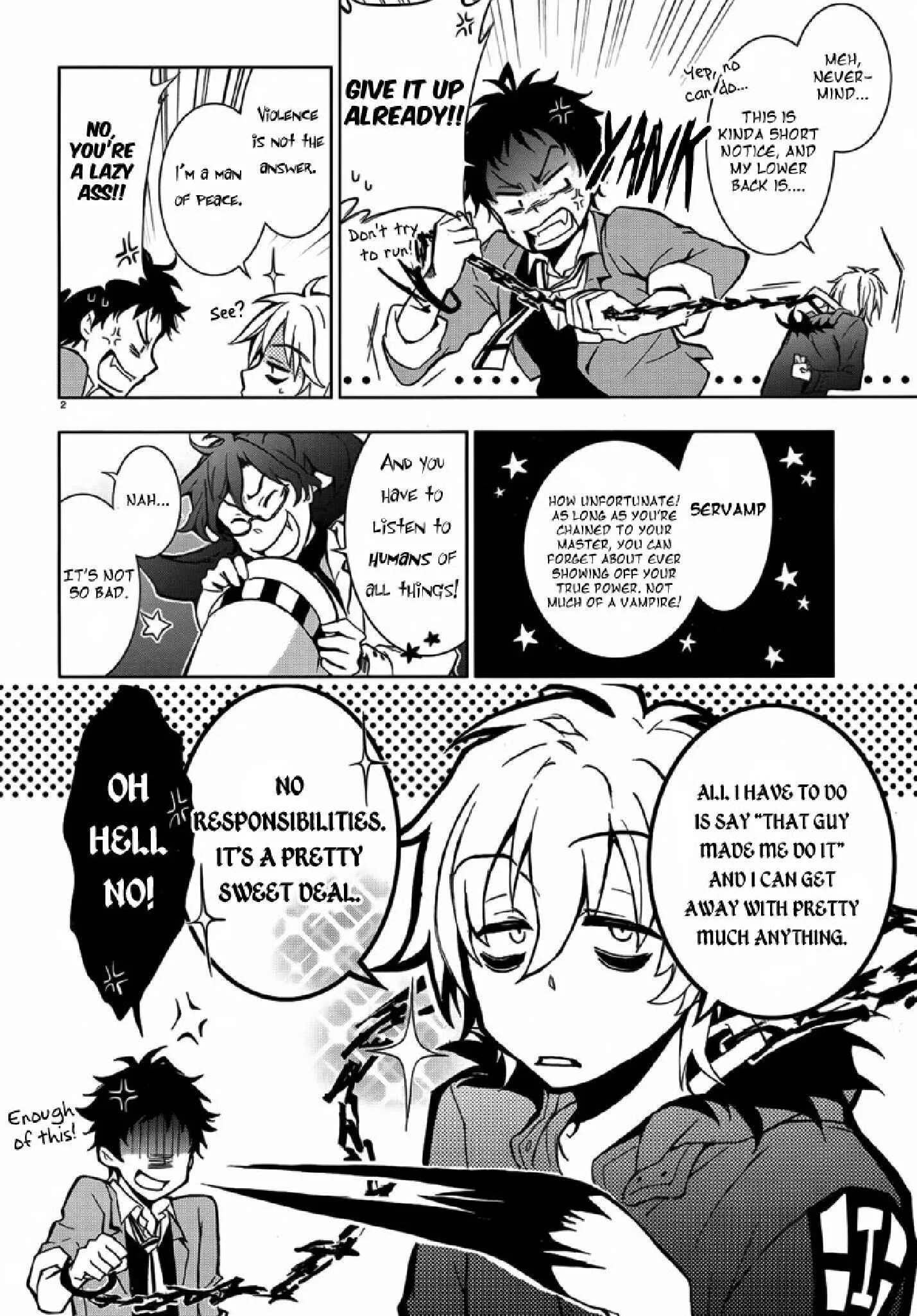 Servamp Chapter 2: "Tsubaki" - Page 4