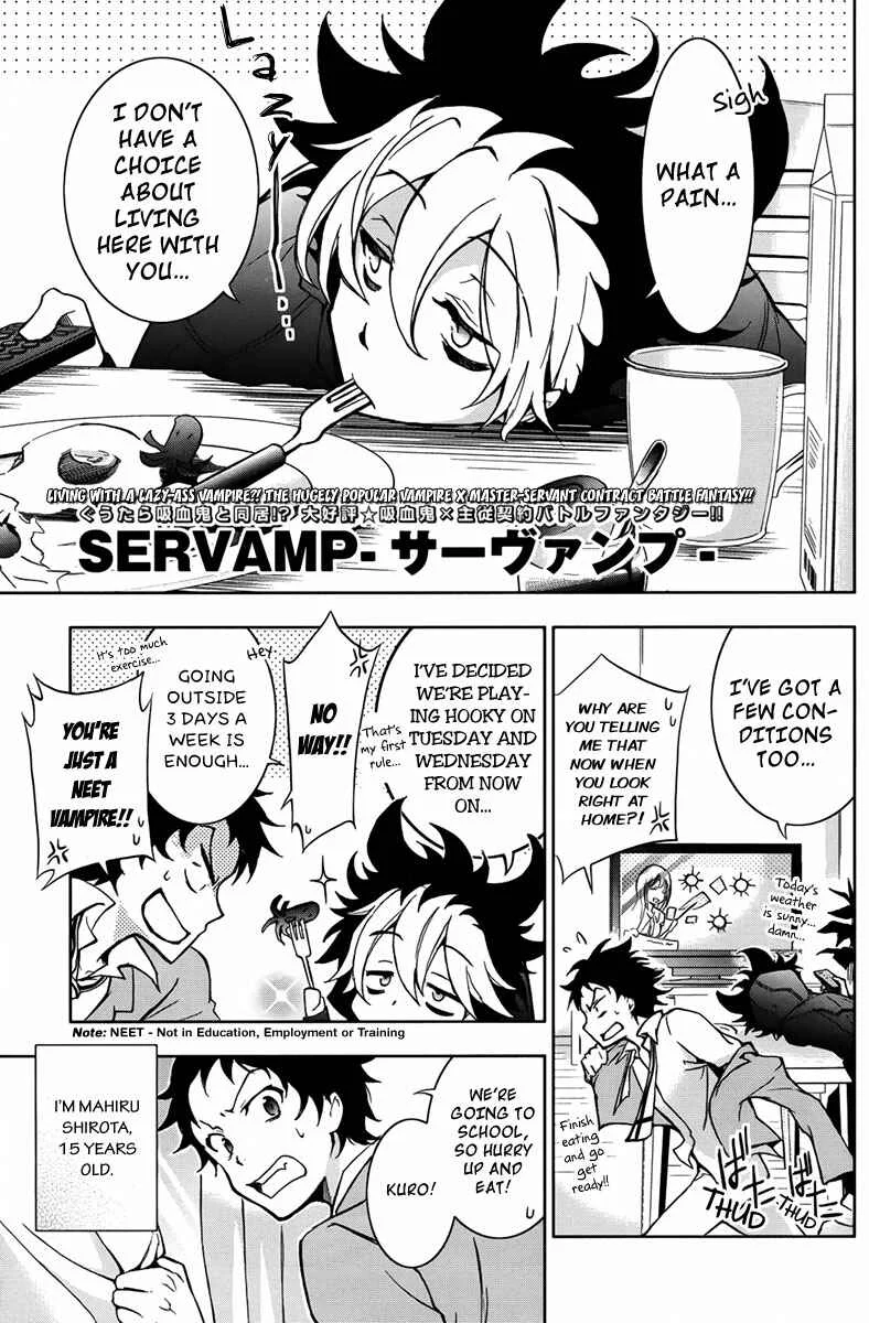 Servamp Chapter 4: Alice in the Garden - Page 3