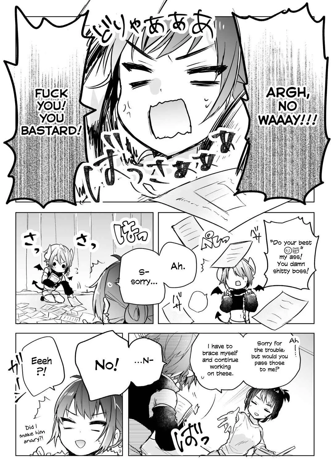 Shachiku OL to Akuma Shota Chapter 3: The corporate slave wanted to destroy her black company, so, she summoned a demon, but he hinders her in overtime work - Page 2
