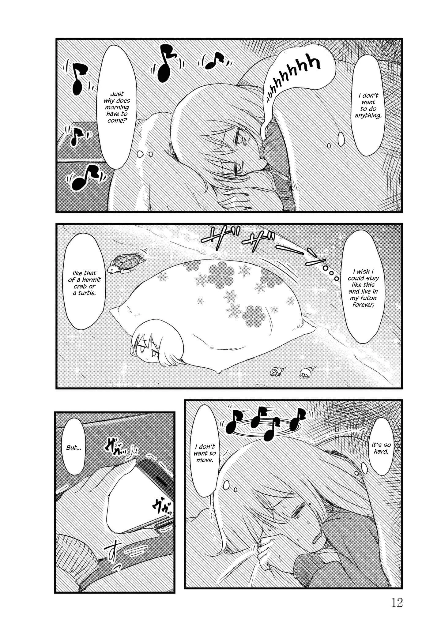 She Doesn't Know Why She Lives. Chapter 3: Unnerved girl - Page 2