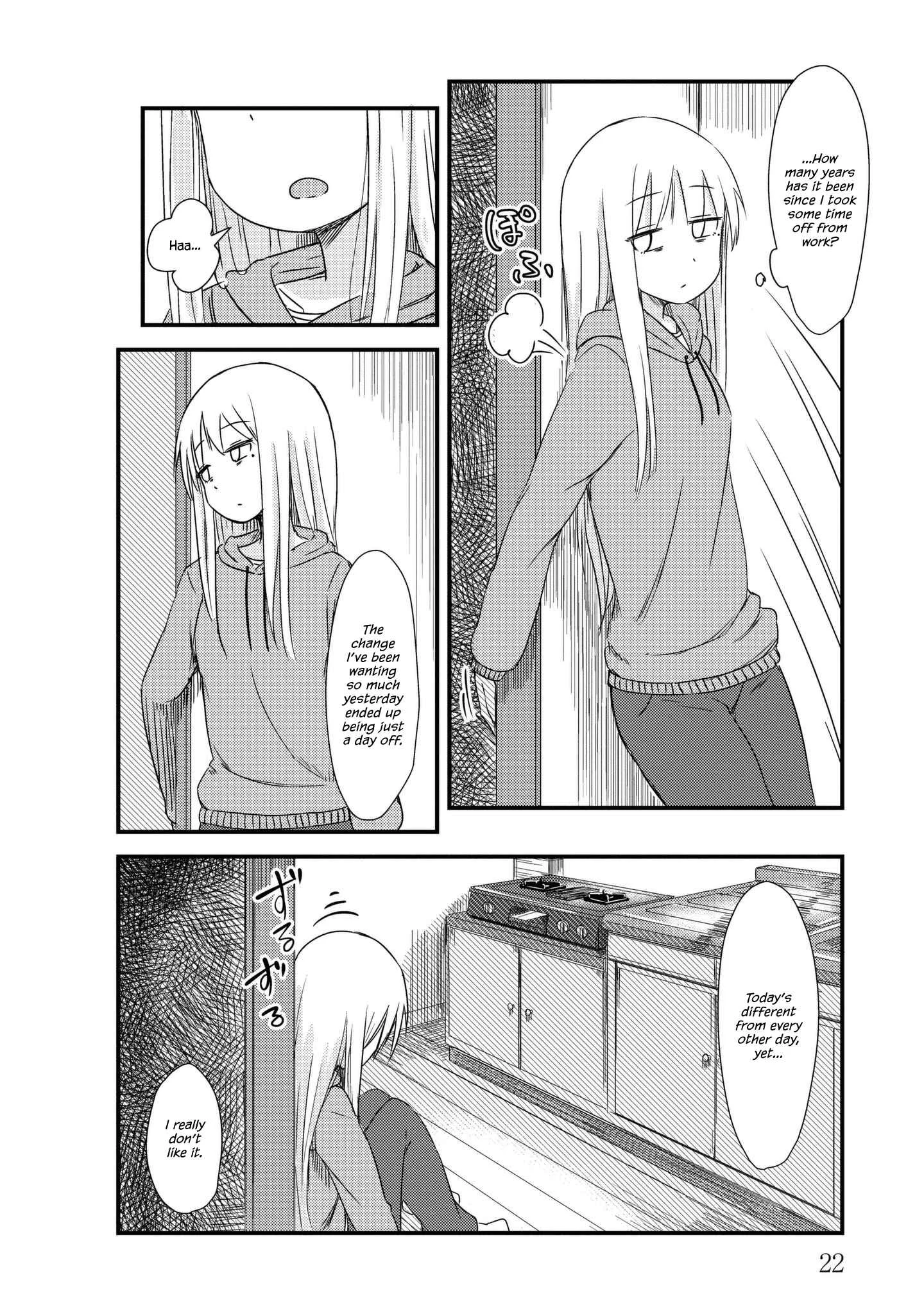 She Doesn't Know Why She Lives. Chapter 4: Girl broken by time - Page 2
