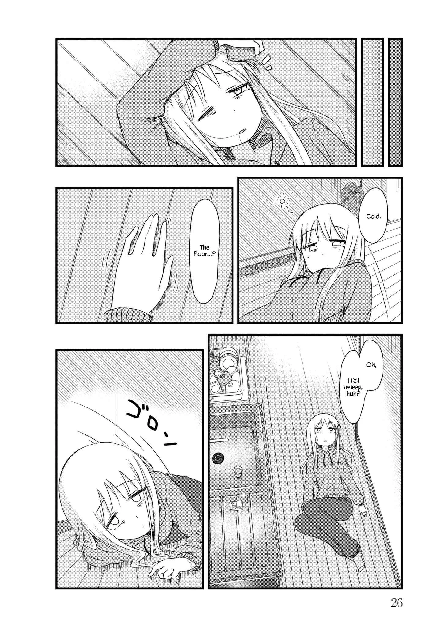She Doesn't Know Why She Lives. Chapter 4: Girl broken by time - Page 6