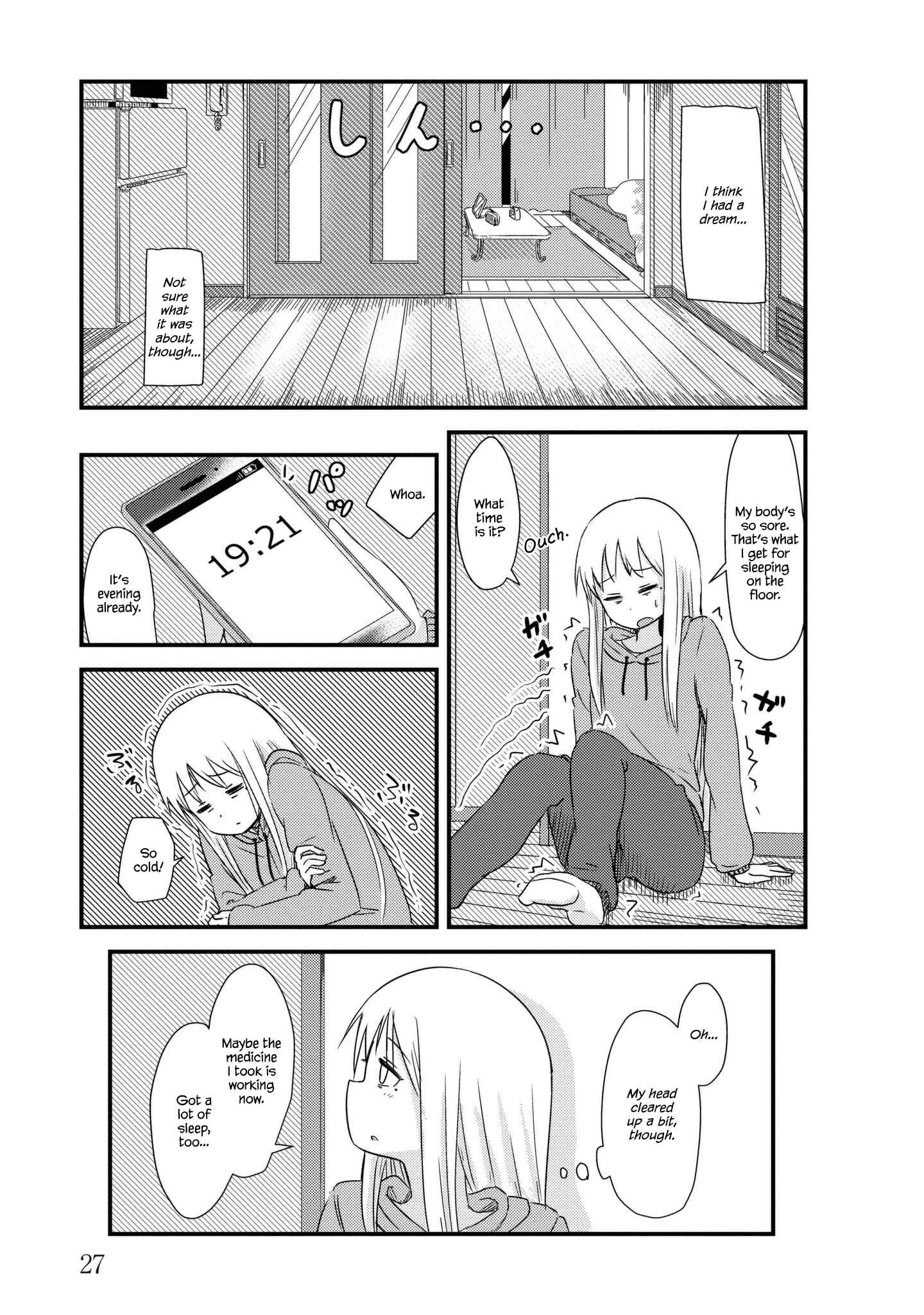 She Doesn't Know Why She Lives. Chapter 4: Girl broken by time - Page 7