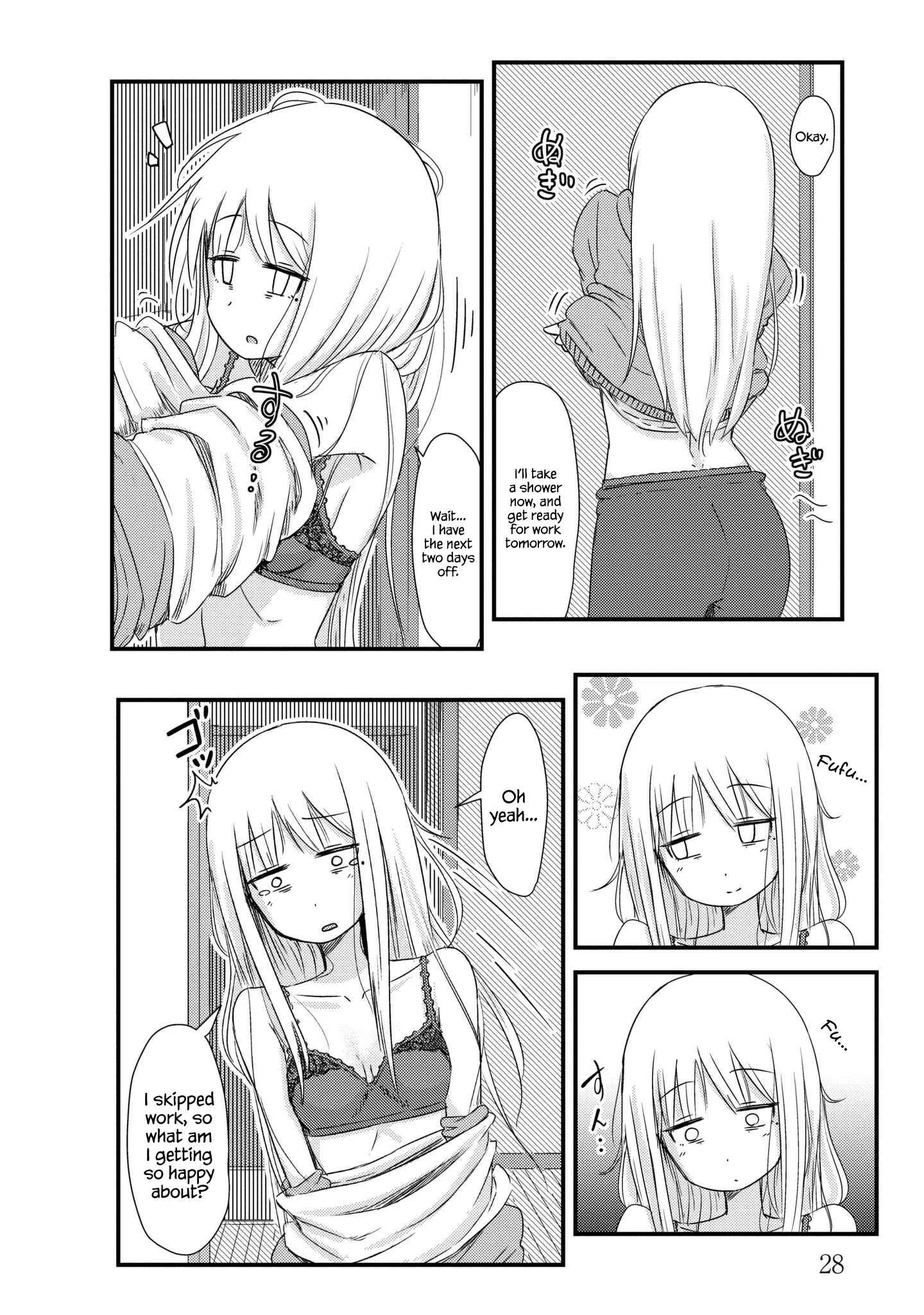 She Doesn't Know Why She Lives. Chapter 4: Girl broken by time - Page 8