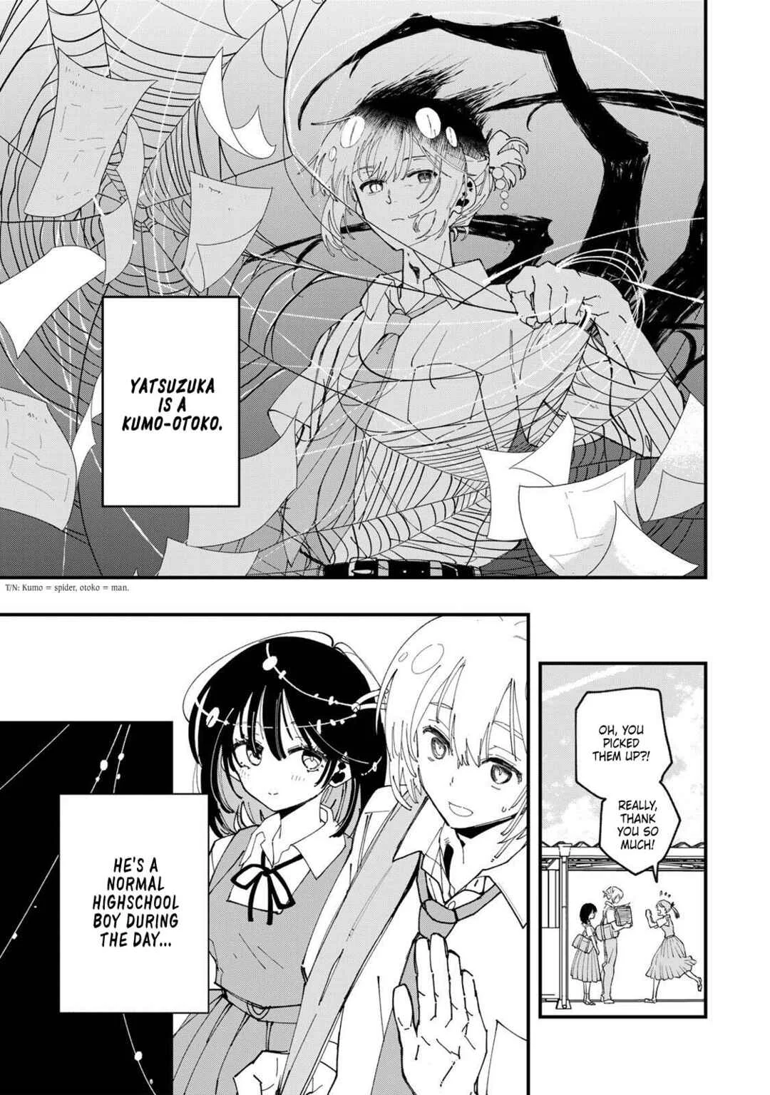 Shi ni Kake Shojo to Kumo Oji Chapter 1: The Monster Boyfriend and the Dying Girl - Page 6