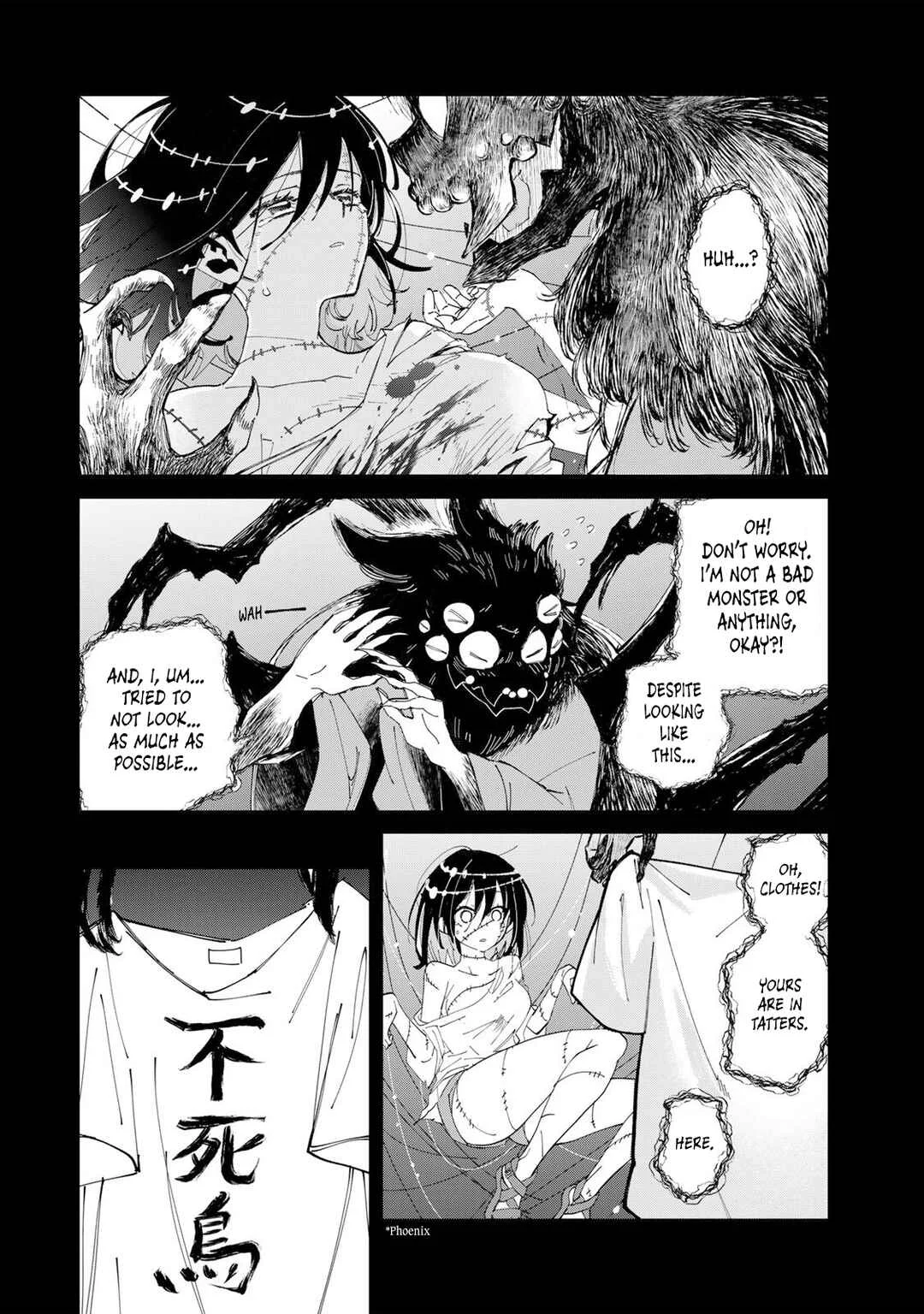 Shi ni Kake Shojo to Kumo Oji Chapter 1: The Monster Boyfriend and the Dying Girl - Page 10