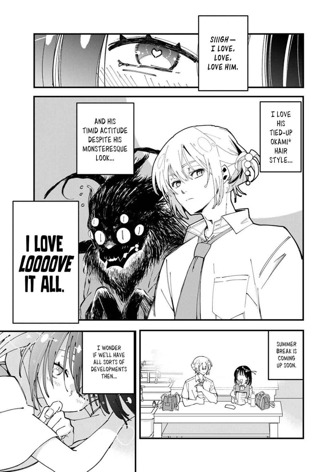 Shi ni Kake Shojo to Kumo Oji Chapter 1: The Monster Boyfriend and the Dying Girl - Page 13