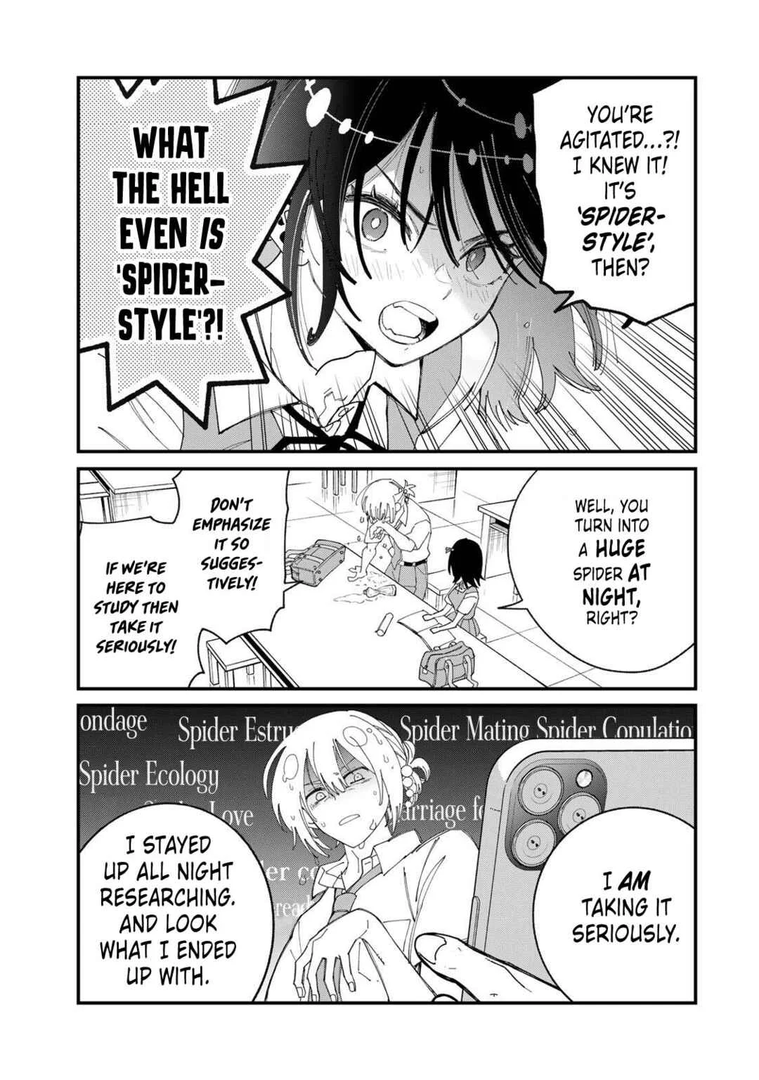 Shi ni Kake Shojo to Kumo Oji Chapter 1: The Monster Boyfriend and the Dying Girl - Page 15