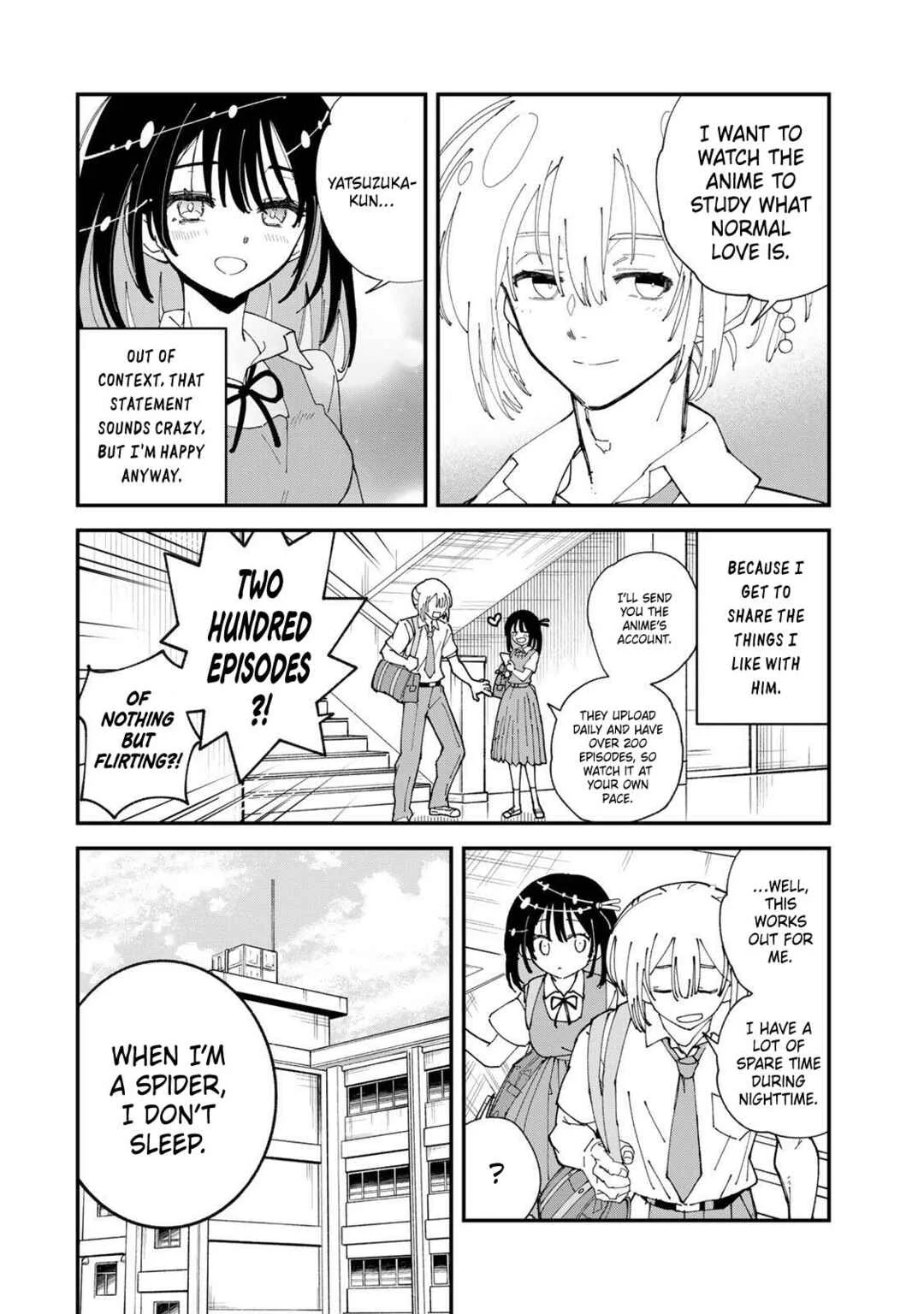 Shi ni Kake Shojo to Kumo Oji Chapter 2: The Monster Boyfriend and Bondage Princess Hell - Page 9