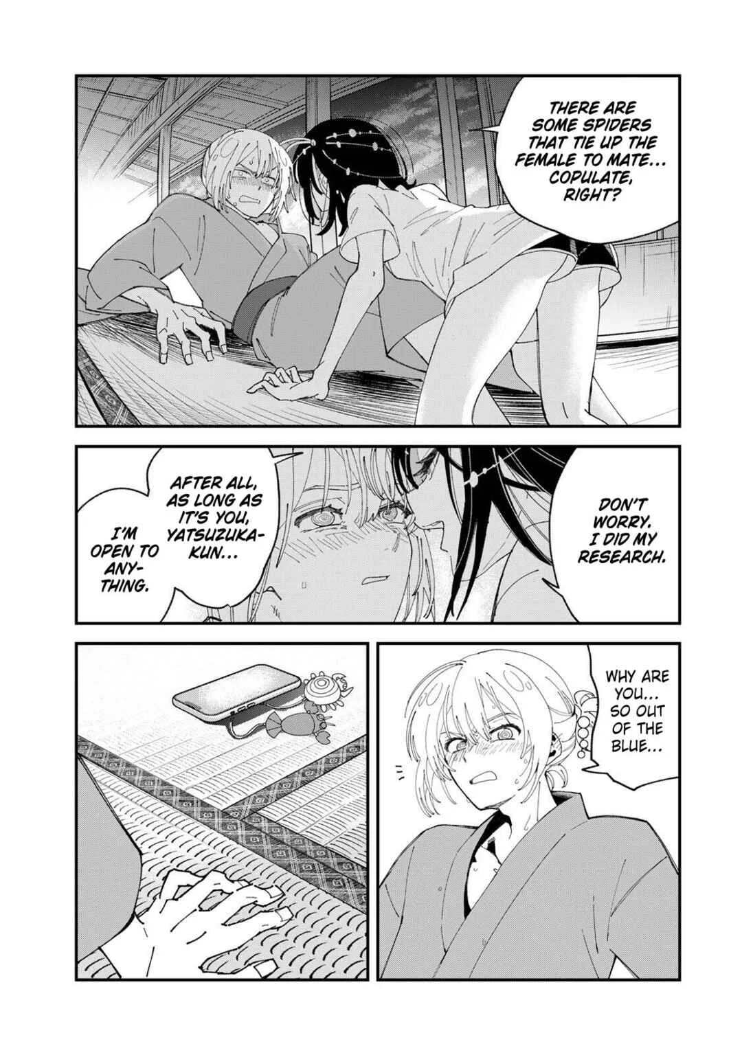 Shi ni Kake Shojo to Kumo Oji Chapter 2: The Monster Boyfriend and Bondage Princess Hell - Page 20