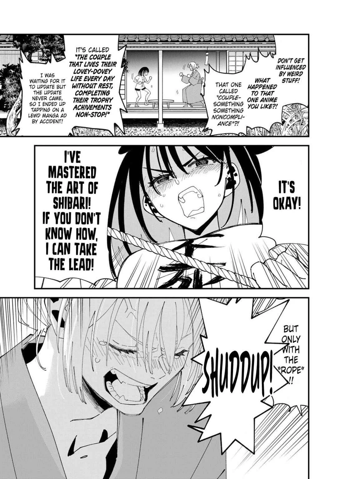 Shi ni Kake Shojo to Kumo Oji Chapter 2: The Monster Boyfriend and Bondage Princess Hell - Page 22