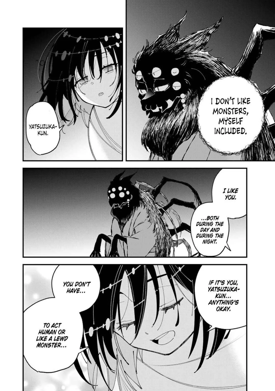 Shi ni Kake Shojo to Kumo Oji Chapter 2: The Monster Boyfriend and Bondage Princess Hell - Page 28