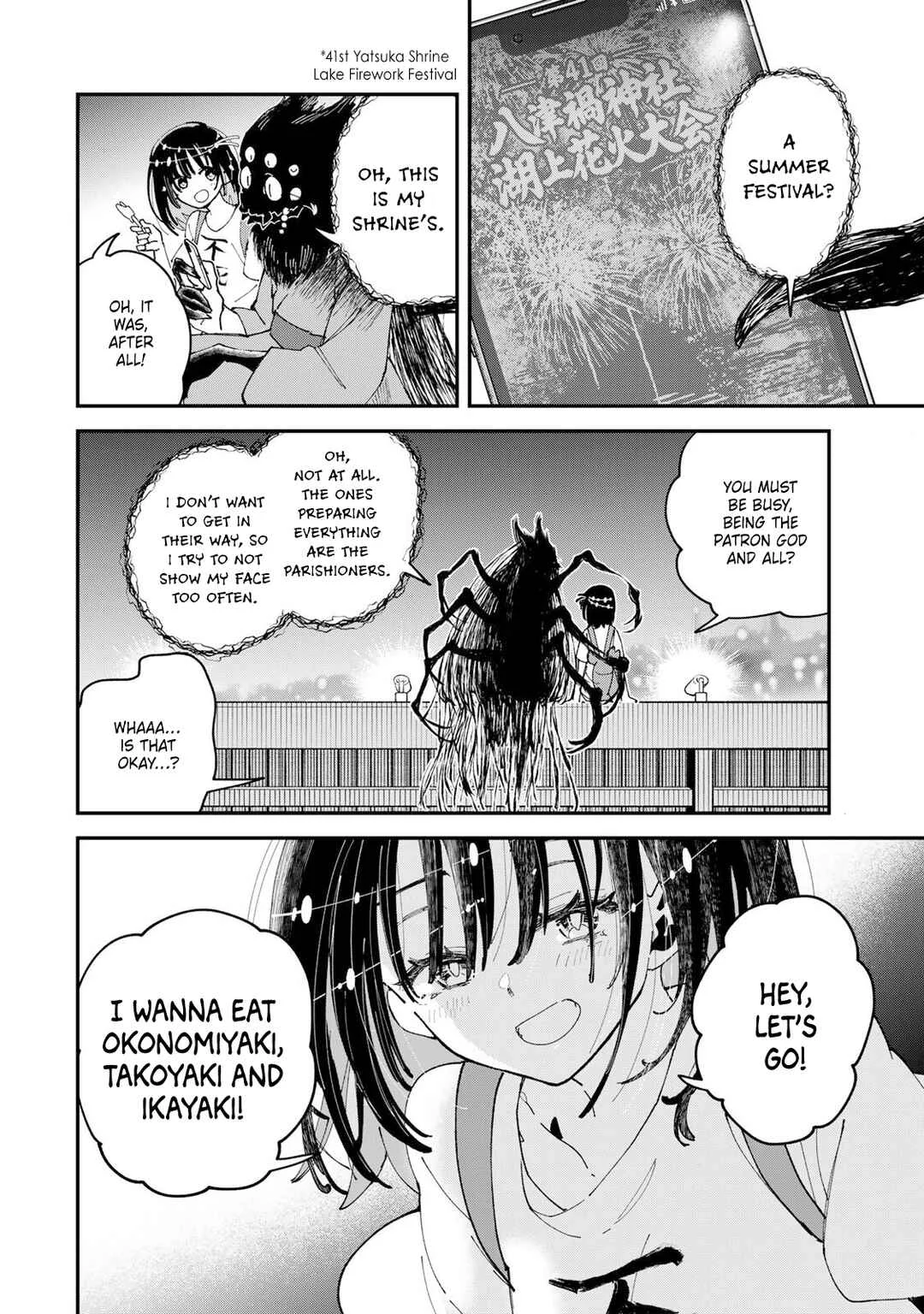 Shi ni Kake Shojo to Kumo Oji Chapter 3: The Monster Boyfriend and the Ultimate Maiden Work Bento Deluxe - Page 4