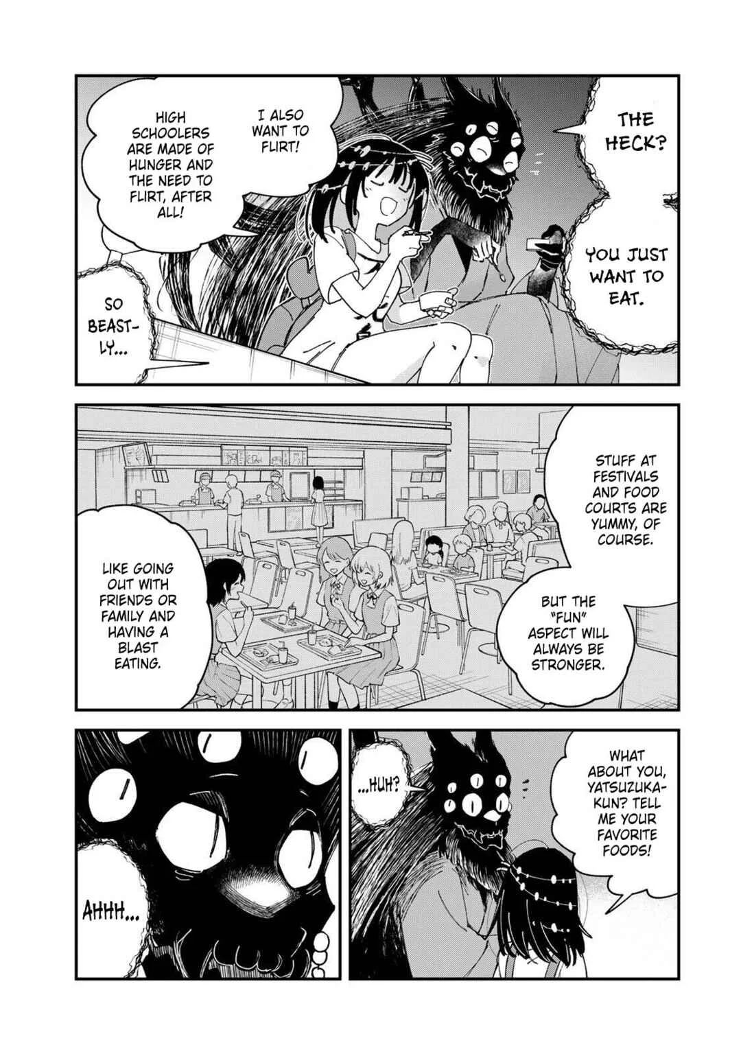 Shi ni Kake Shojo to Kumo Oji Chapter 3: The Monster Boyfriend and the Ultimate Maiden Work Bento Deluxe - Page 5