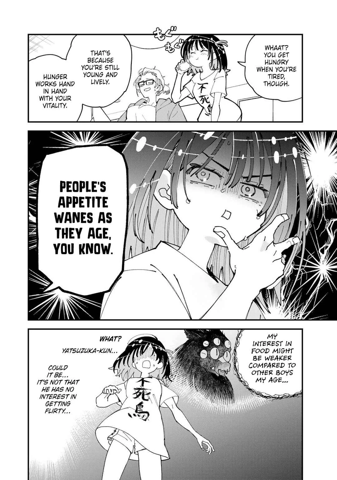 Shi ni Kake Shojo to Kumo Oji Chapter 3: The Monster Boyfriend and the Ultimate Maiden Work Bento Deluxe - Page 8