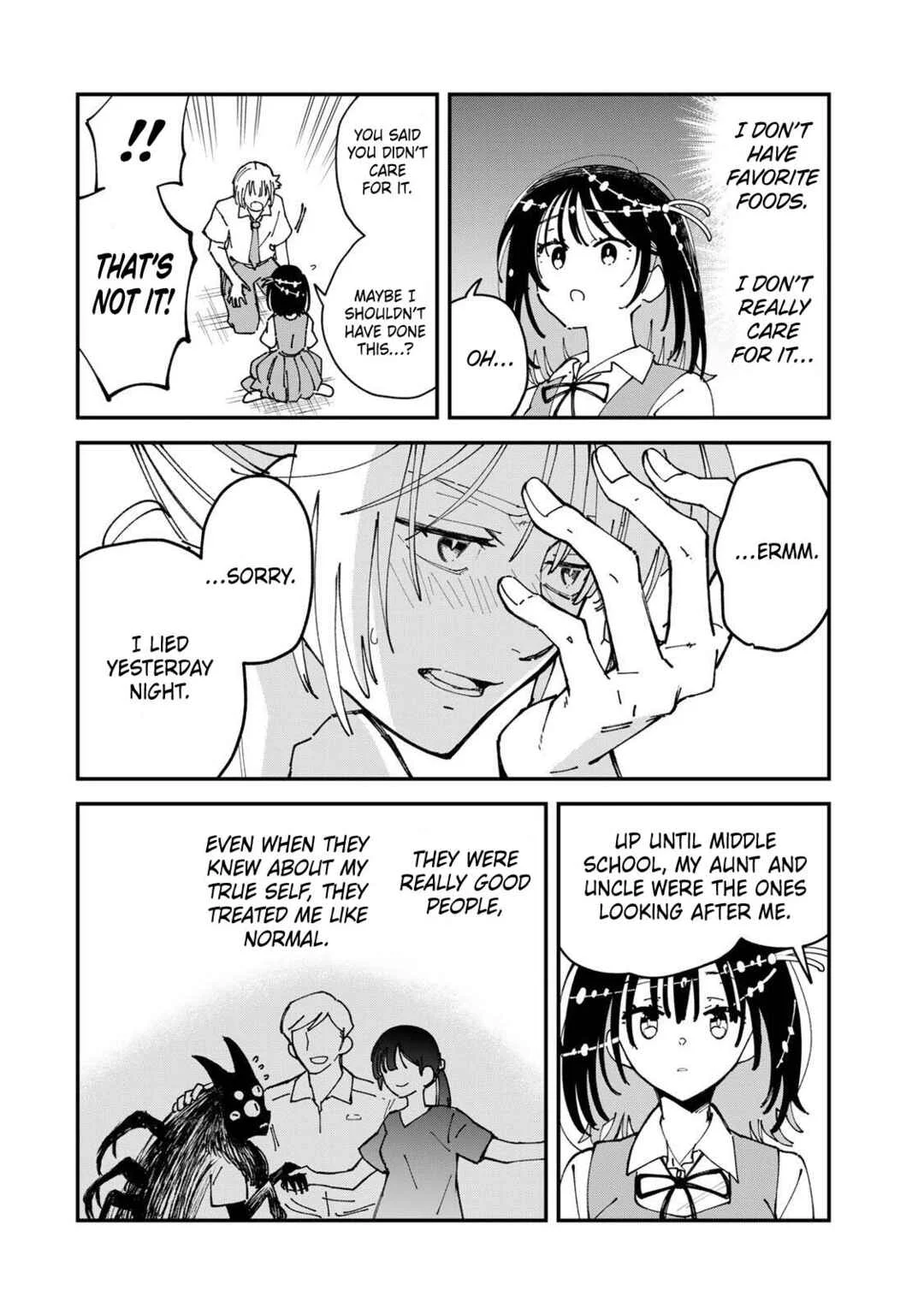 Shi ni Kake Shojo to Kumo Oji Chapter 3: The Monster Boyfriend and the Ultimate Maiden Work Bento Deluxe - Page 16