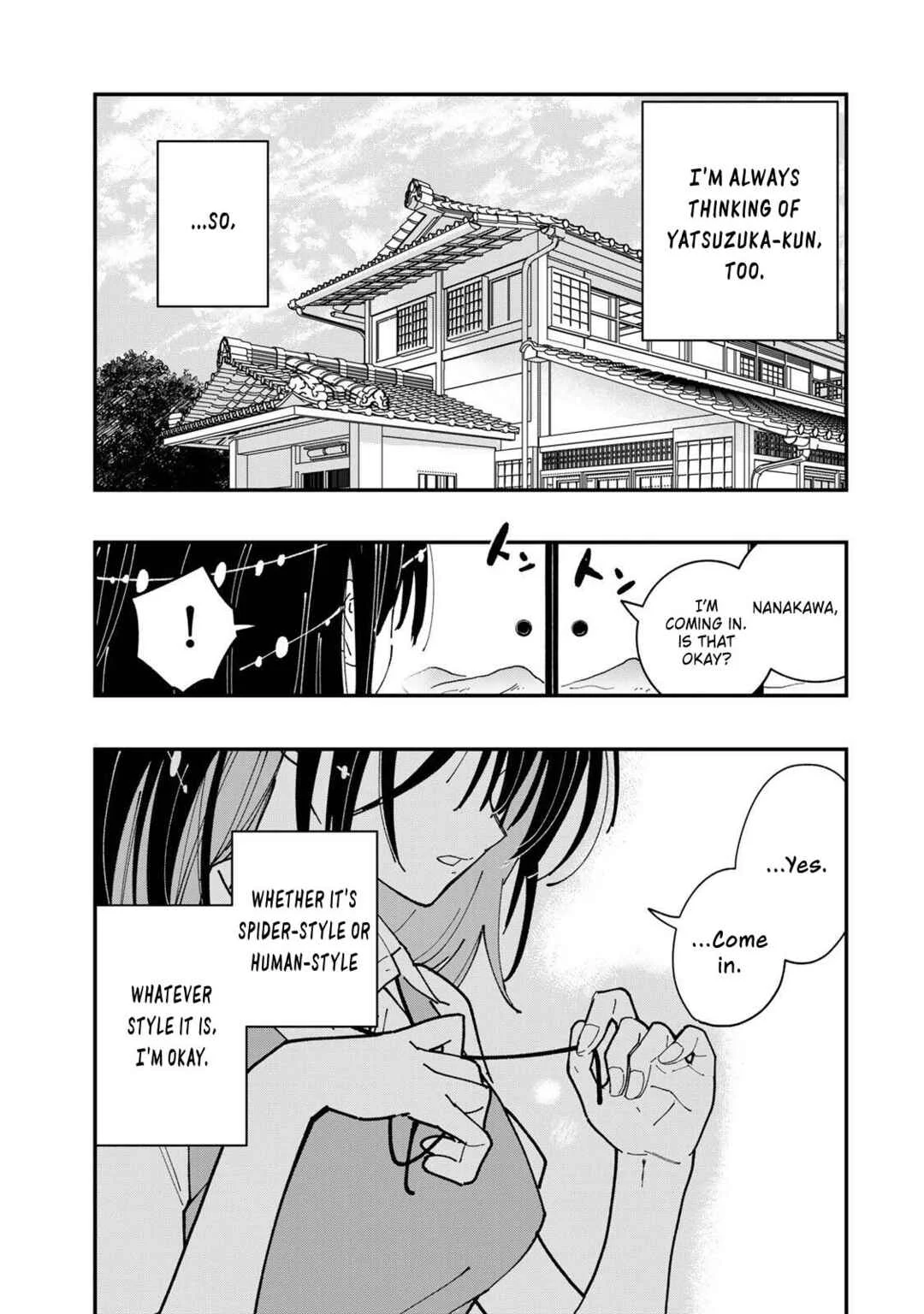 Shi ni Kake Shojo to Kumo Oji Chapter 5: The New World of Men and Women - Page 13