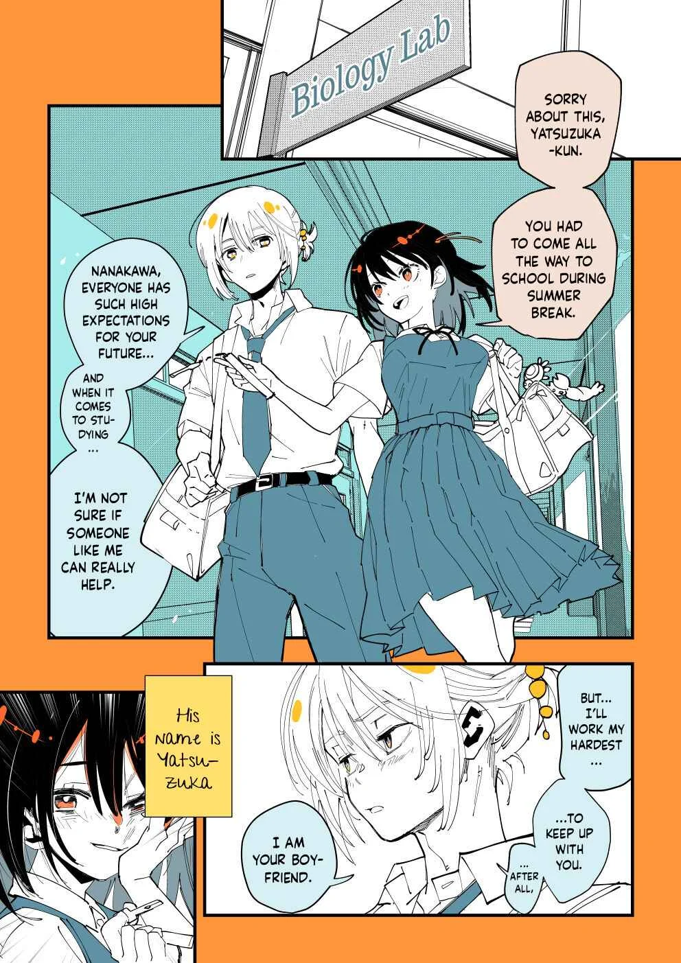 Shi ni Kake Shoujo to Kumo Ouji Chapter 1: I want to do 〇〇 with my monster boyfriend during summer vacation [The dying girl and the Spider Prince] Part 1 - Page 2