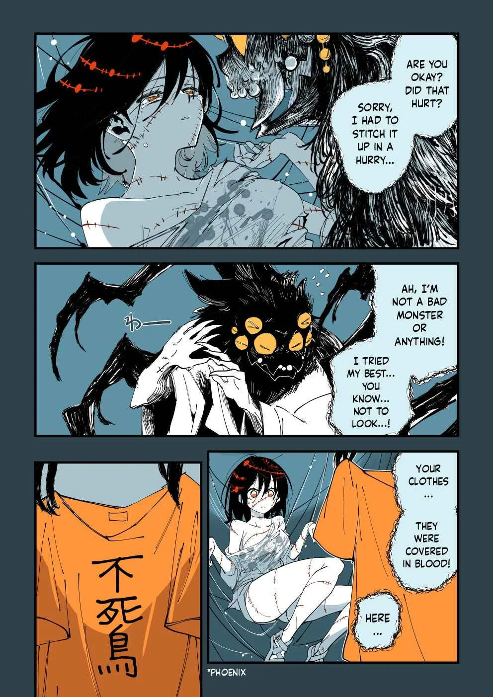 Shi ni Kake Shoujo to Kumo Ouji Chapter 1: I want to do 〇〇 with my monster boyfriend during summer vacation [The dying girl and the Spider Prince] Part 1 - Page 4