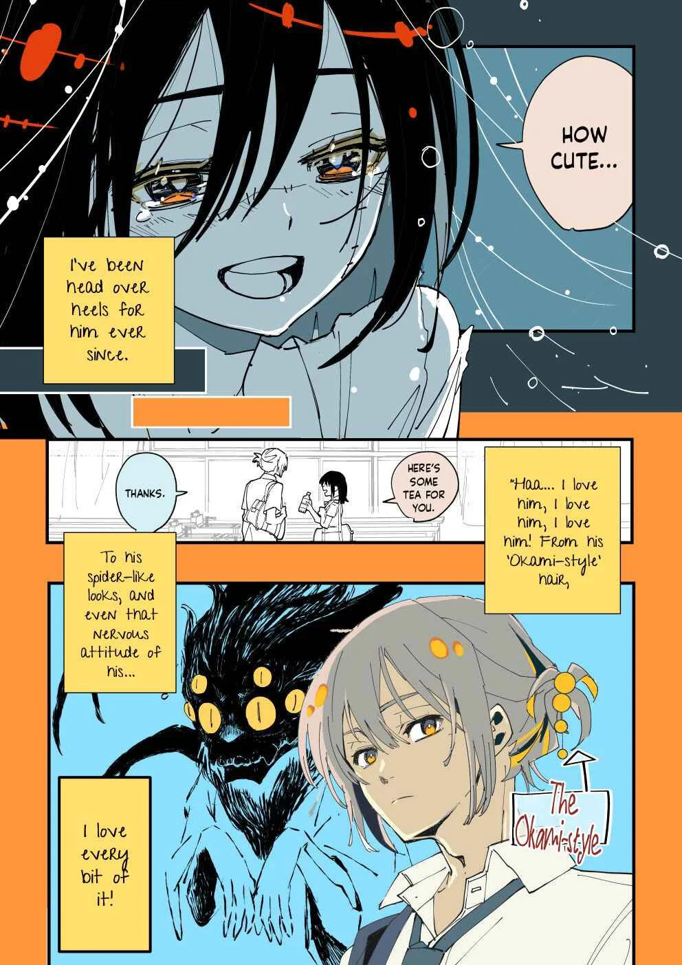 Shi ni Kake Shoujo to Kumo Ouji Chapter 1: I want to do 〇〇 with my monster boyfriend during summer vacation [The dying girl and the Spider Prince] Part 1 - Page 5