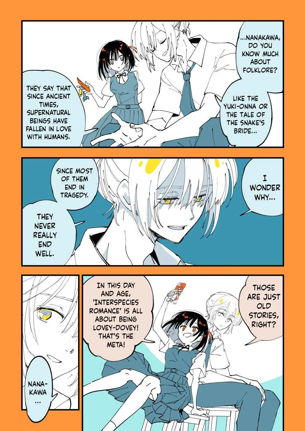 Shi ni Kake Shoujo to Kumo Ouji Chapter 2 - Page 7