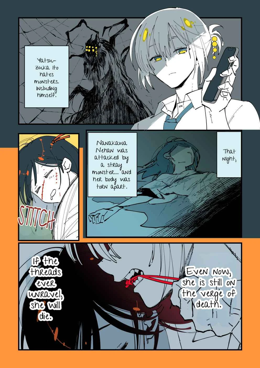 Shi ni Kake Shoujo to Kumo Ouji Chapter 2 - Page 16