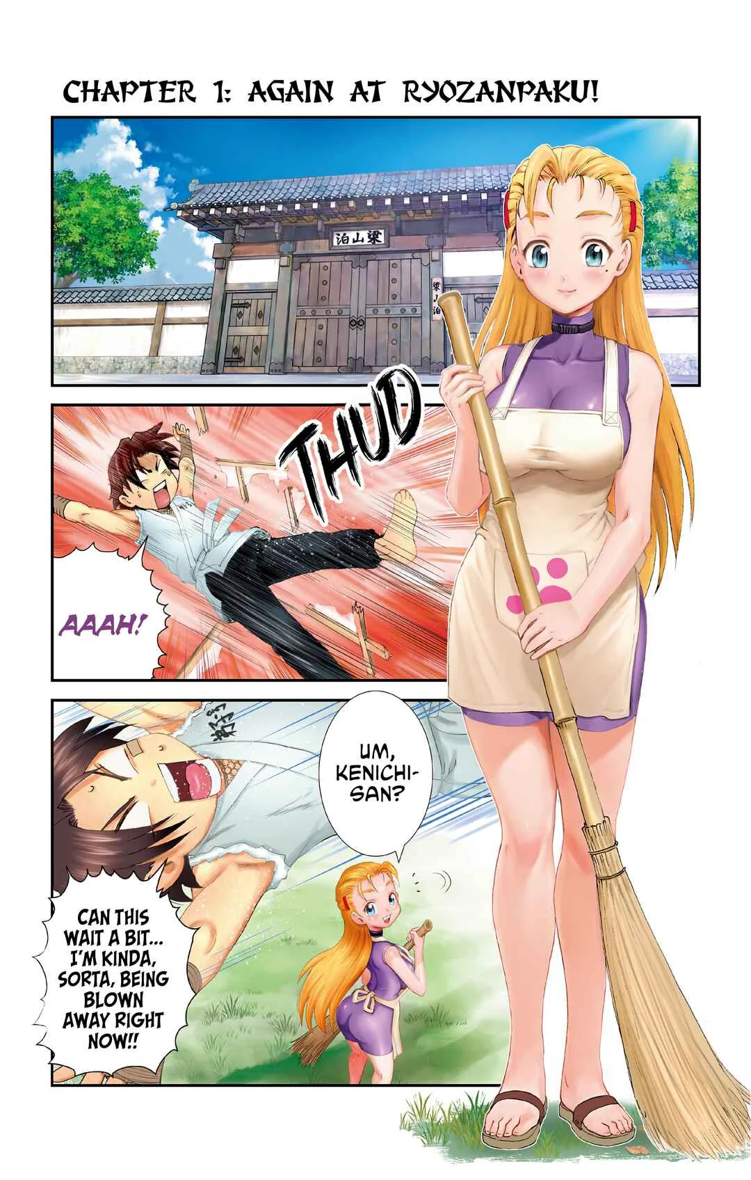 Shijou Saikyou no Deshi Kenichi 2 ~Tatsujin-hen~ Chapter 1: Again at Ryozanpaku! - Page 9