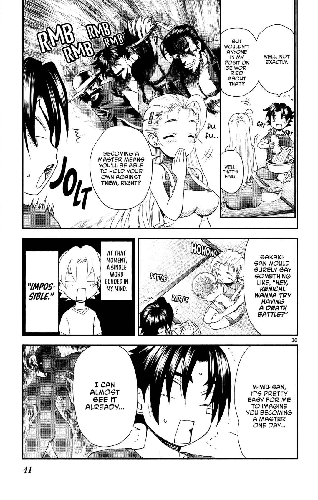 Shijou Saikyou no Deshi Kenichi 2 ~Tatsujin-hen~ Chapter 1: Again at Ryozanpaku! - Page 43