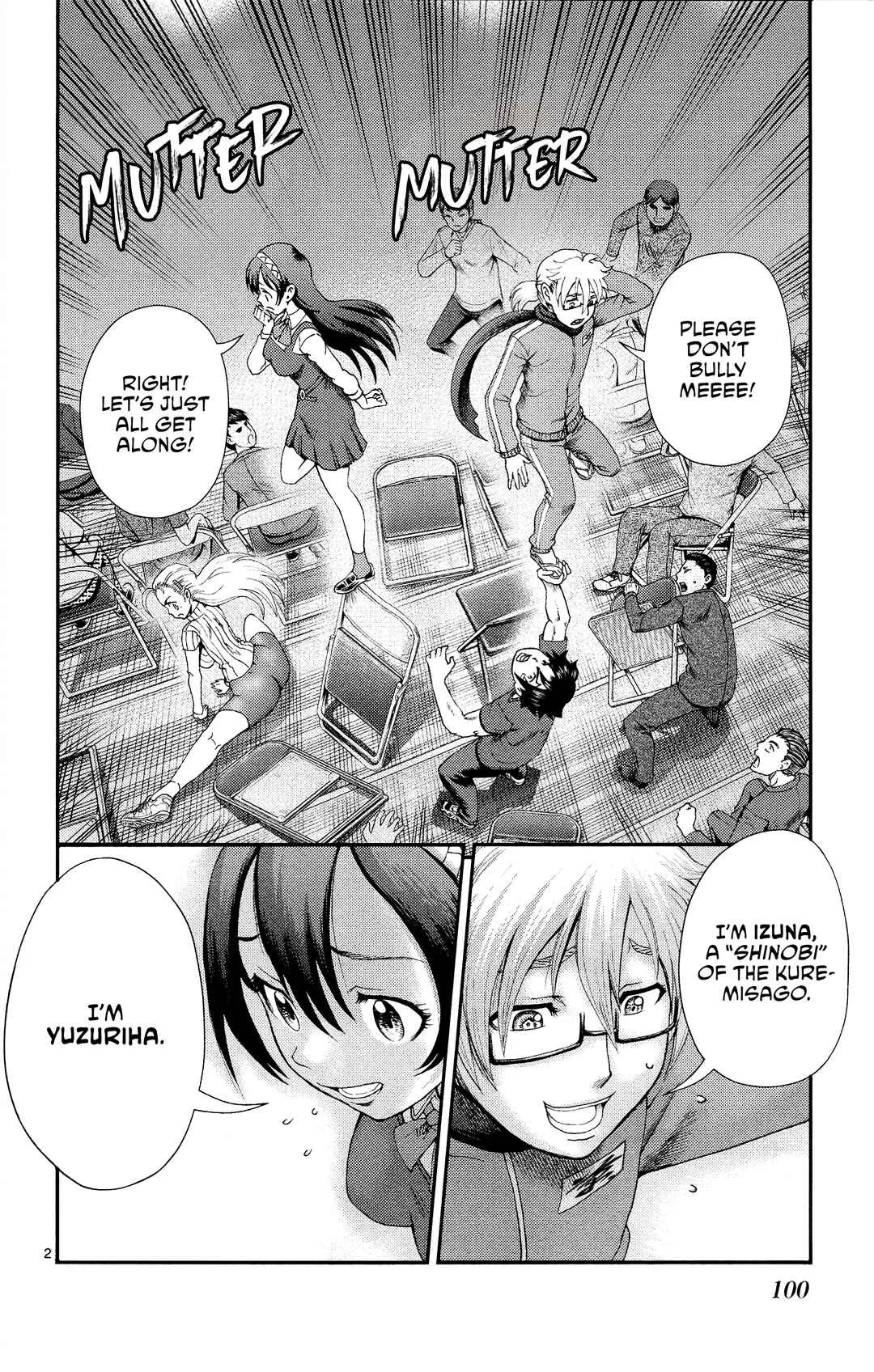 Shijou Saikyou no Deshi Kenichi 2 ~Tatsujin-hen~ Chapter 4: Izuna and Yuzuriha - Page 2