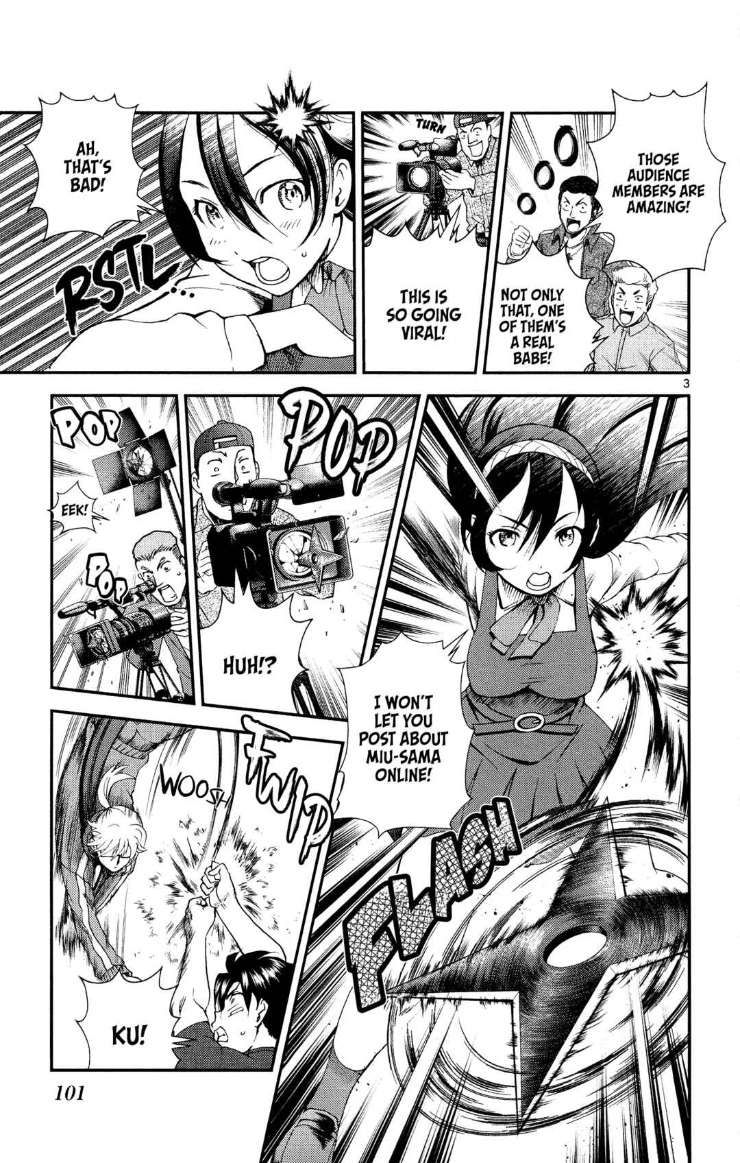 Shijou Saikyou no Deshi Kenichi 2 ~Tatsujin-hen~ Chapter 4: Izuna and Yuzuriha - Page 3