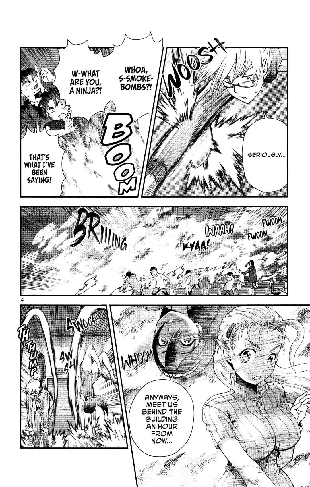 Shijou Saikyou no Deshi Kenichi 2 ~Tatsujin-hen~ Chapter 4: Izuna and Yuzuriha - Page 4
