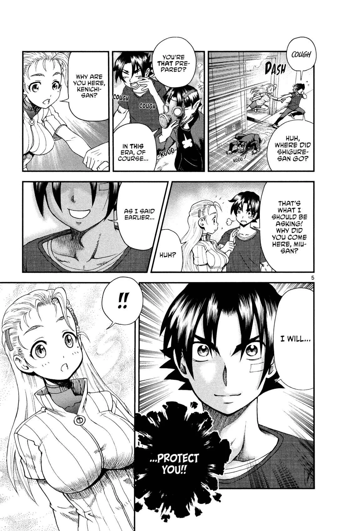 Shijou Saikyou no Deshi Kenichi 2 ~Tatsujin-hen~ Chapter 4: Izuna and Yuzuriha - Page 5