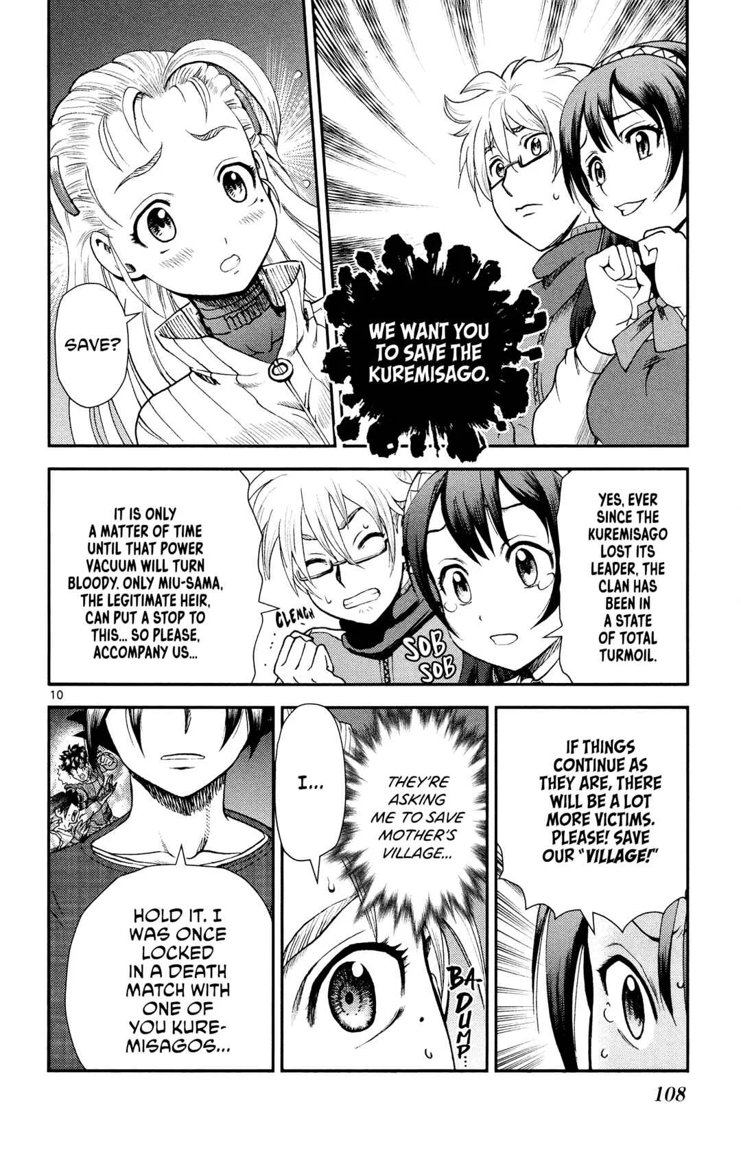 Shijou Saikyou no Deshi Kenichi 2 ~Tatsujin-hen~ Chapter 4: Izuna and Yuzuriha - Page 10