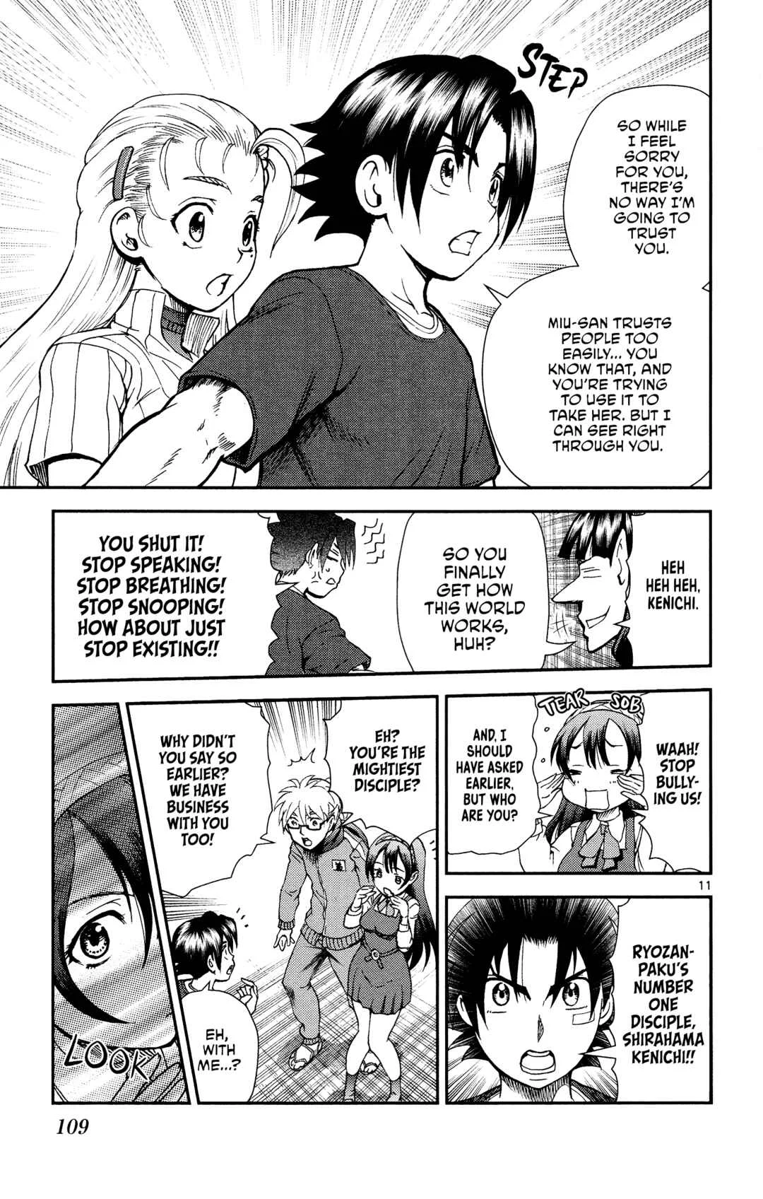 Shijou Saikyou no Deshi Kenichi 2 ~Tatsujin-hen~ Chapter 4: Izuna and Yuzuriha - Page 11
