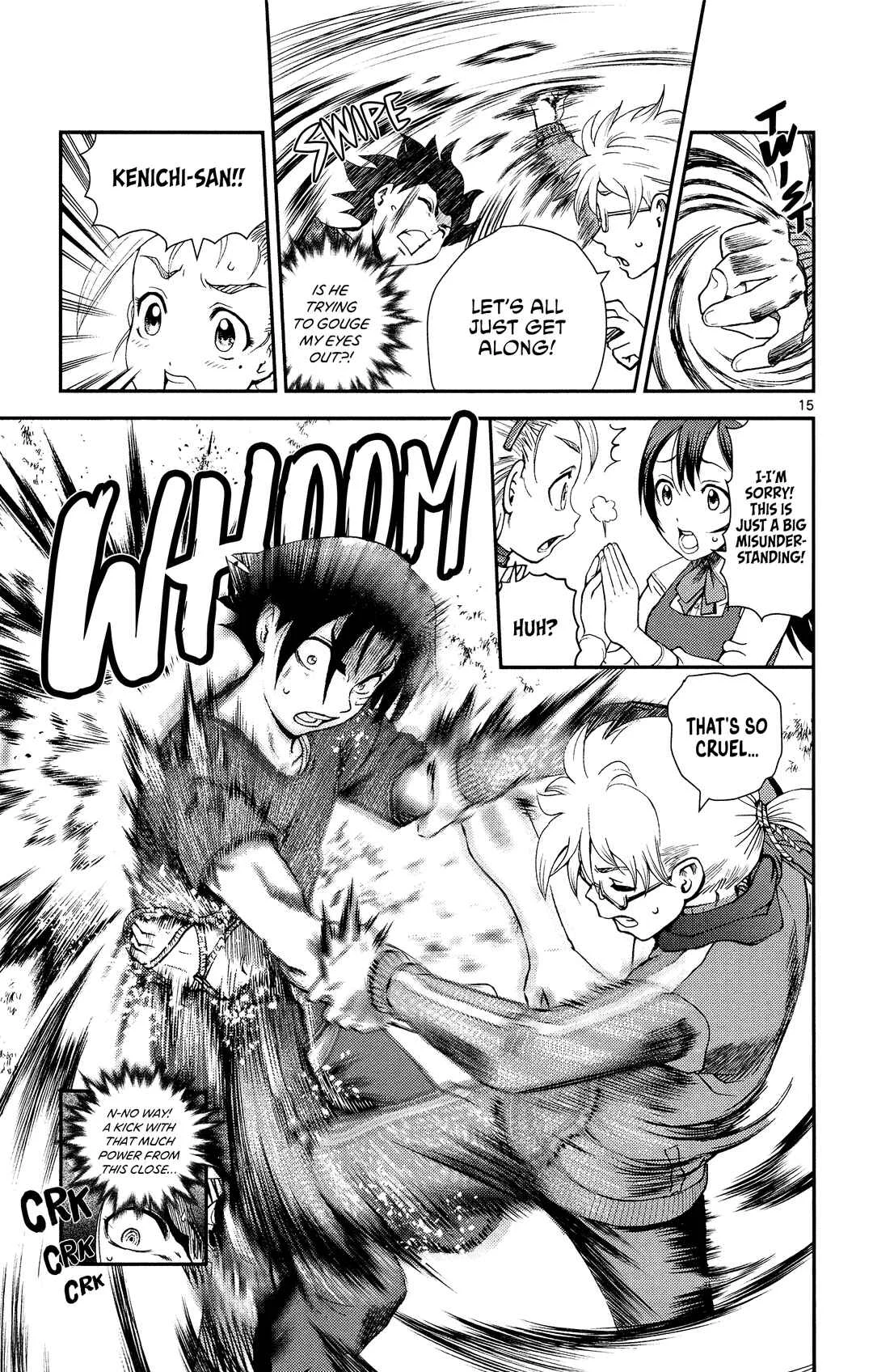 Shijou Saikyou no Deshi Kenichi 2 ~Tatsujin-hen~ Chapter 4: Izuna and Yuzuriha - Page 15