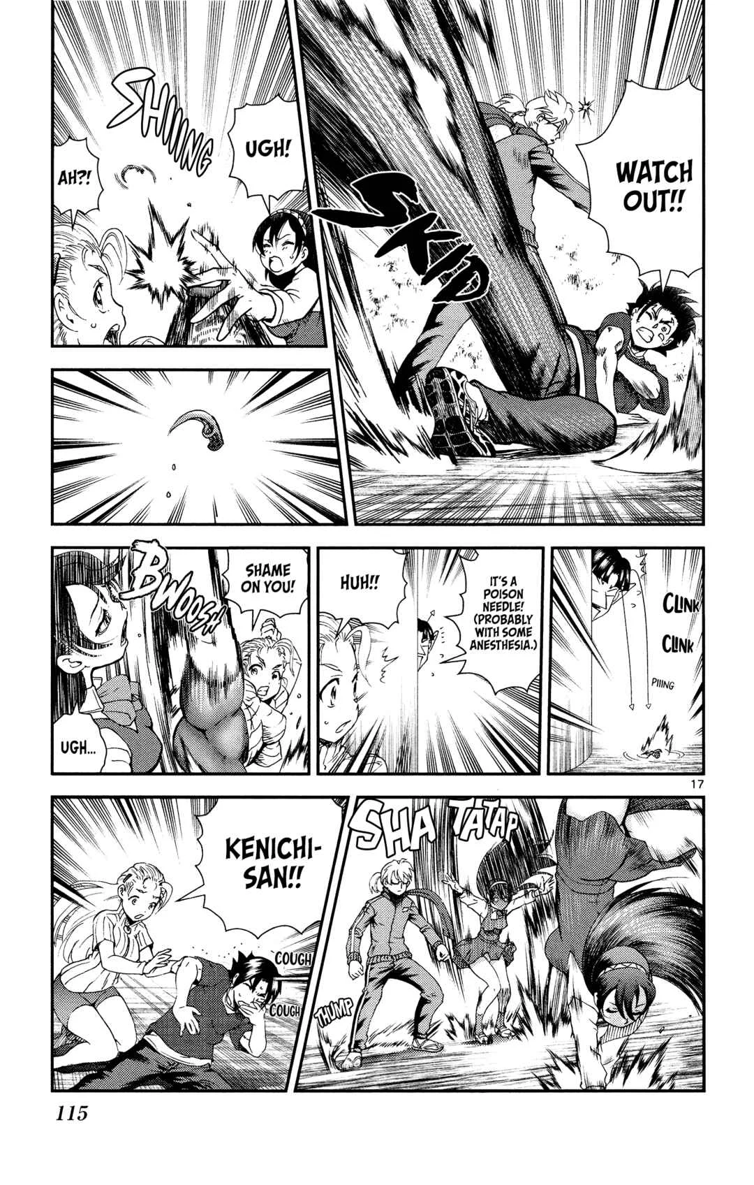 Shijou Saikyou no Deshi Kenichi 2 ~Tatsujin-hen~ Chapter 4: Izuna and Yuzuriha - Page 17