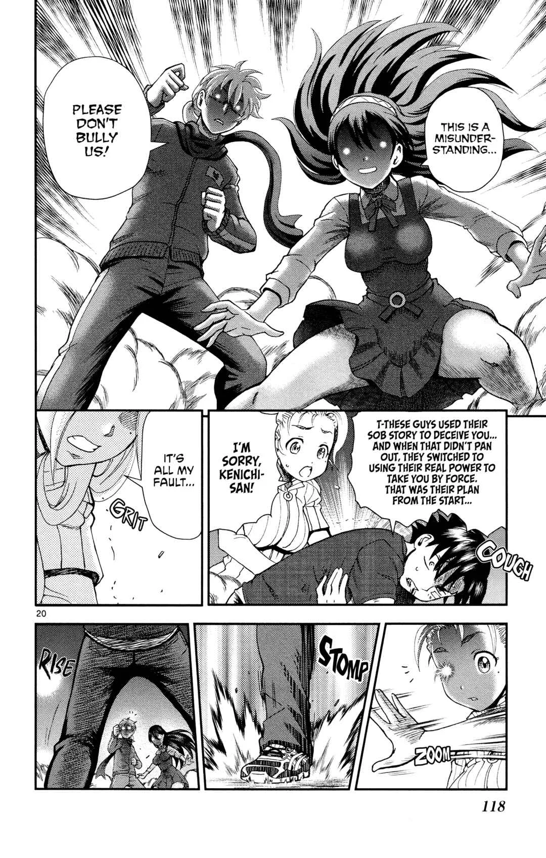 Shijou Saikyou no Deshi Kenichi 2 ~Tatsujin-hen~ Chapter 4: Izuna and Yuzuriha - Page 20