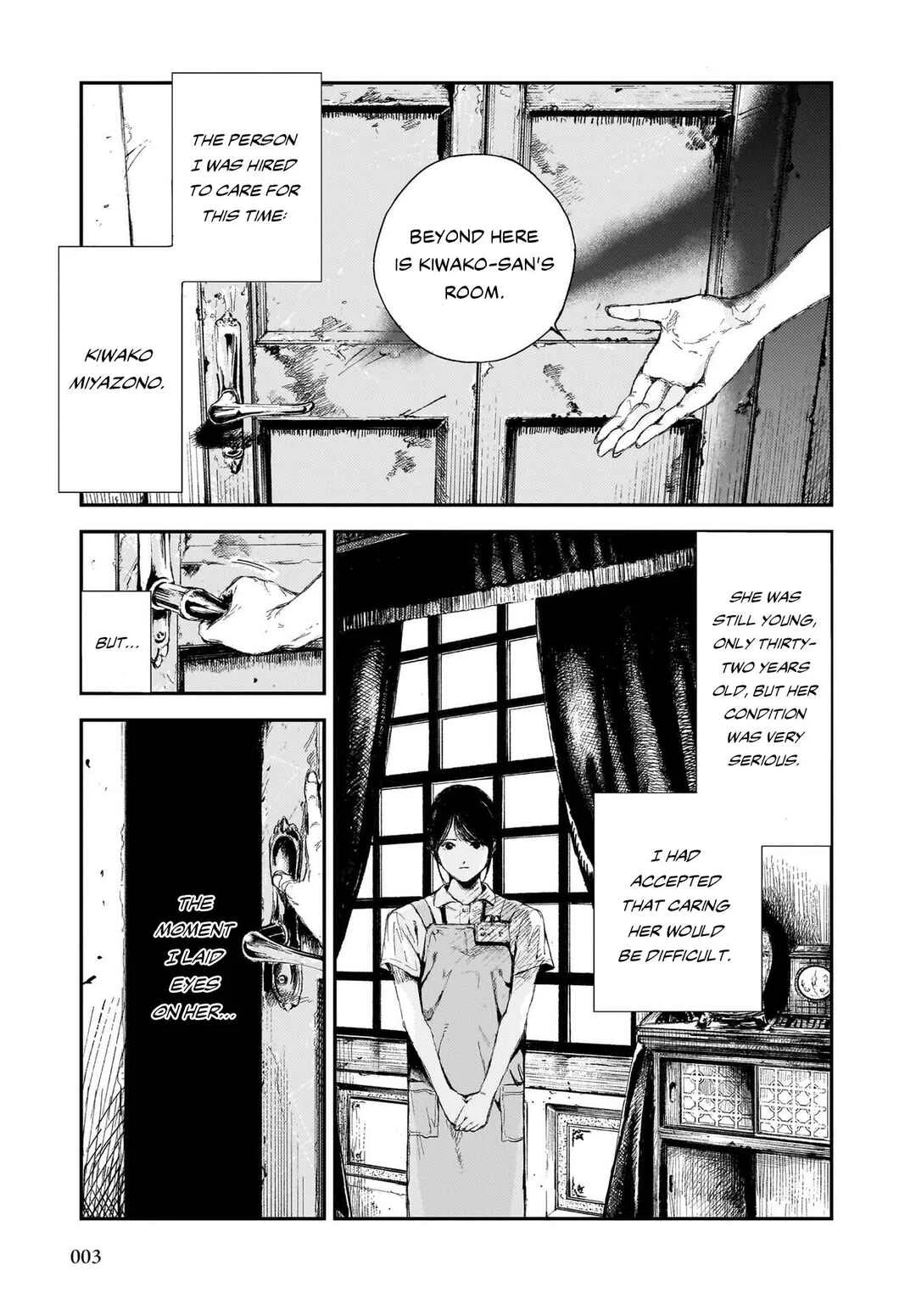 Shikabane Kaigo Chapter 1: First Night - Contracture ① - Page 2