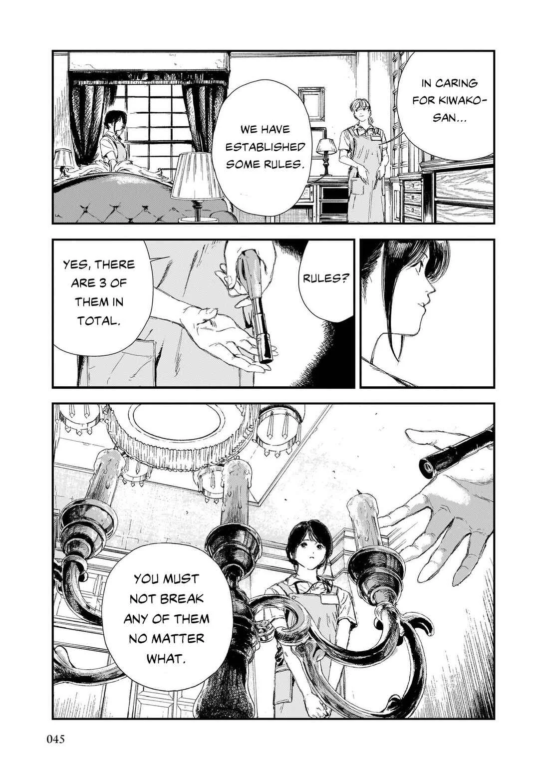 Shikabane Kaigo Chapter 1: First Night - Contracture ① - Page 43