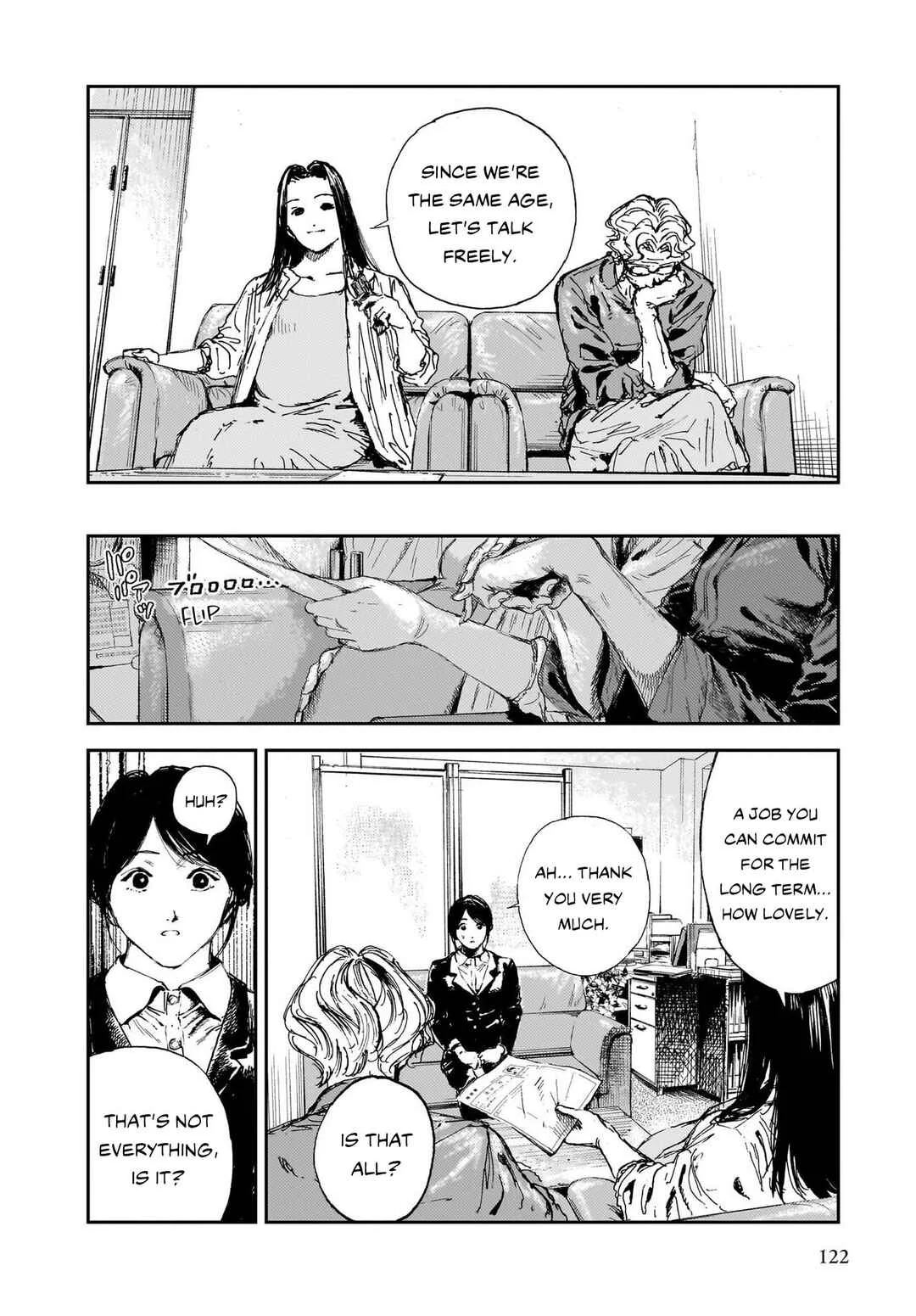 Shikabane Kaigo Chapter 3: First Night - Contracture ③ - Page 14