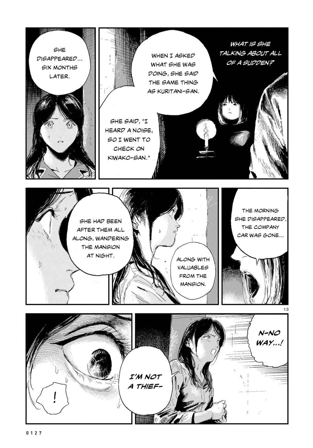 Shikabane Kaigo Chapter 5: First Night - Contracture ⑤ - Page 14