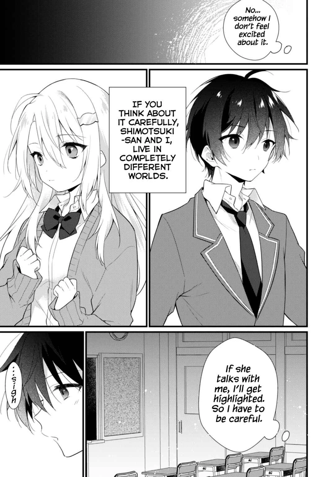 Shimotsuki-san wa Mobu ga Suki: Hitomishiri na Kanojo wa Ore ni Dake Dere Amai Chapter 2 - Page 8