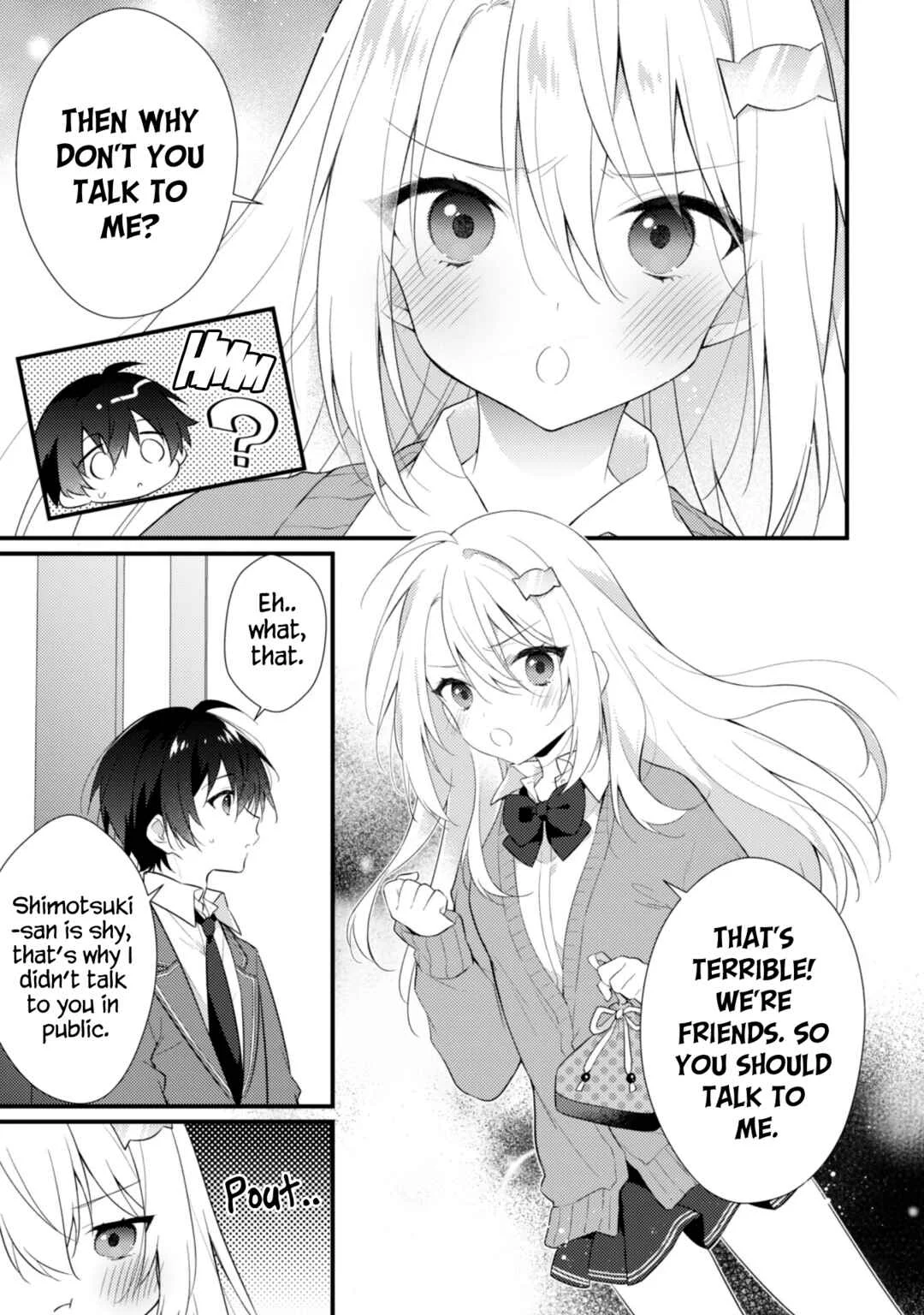 Shimotsuki-san wa Mobu ga Suki: Hitomishiri na Kanojo wa Ore ni Dake Dere Amai Chapter 2 - Page 10