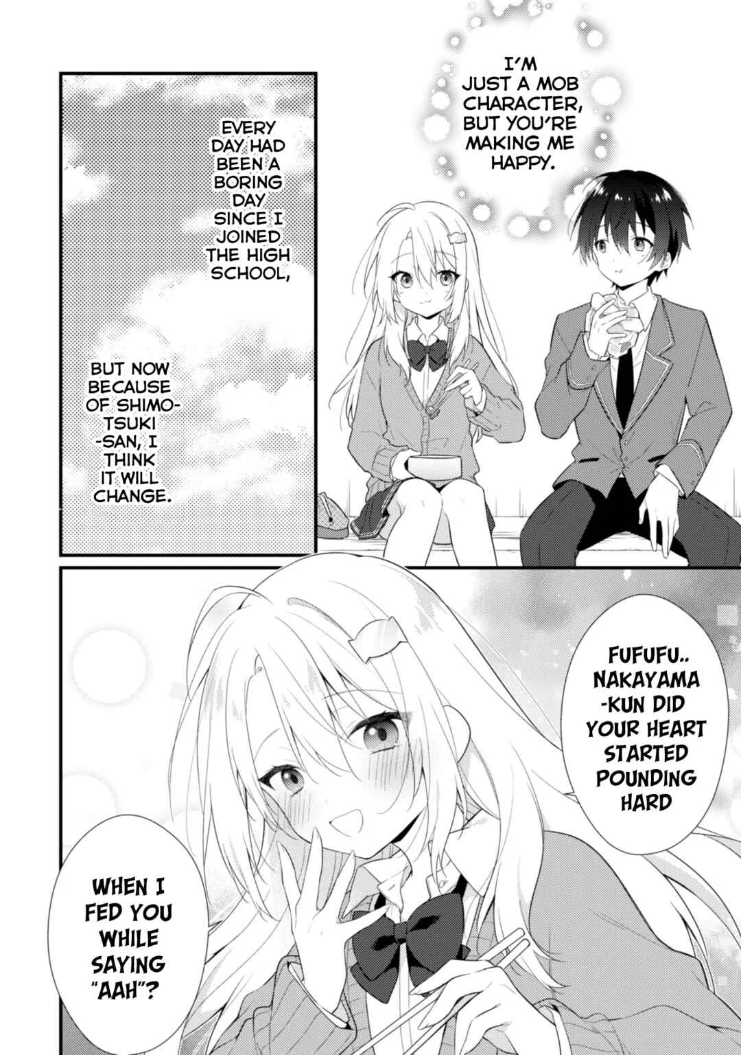 Shimotsuki-san wa Mobu ga Suki: Hitomishiri na Kanojo wa Ore ni Dake Dere Amai Chapter 2 - Page 19