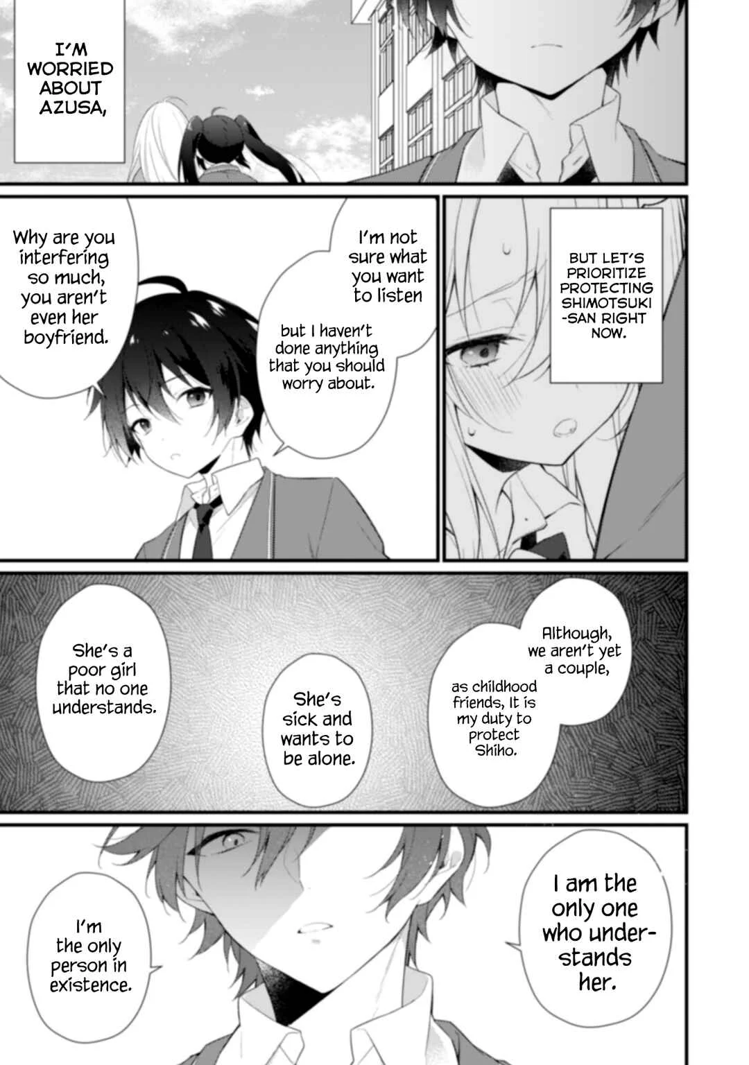 Shimotsuki-san wa Mobu ga Suki: Hitomishiri na Kanojo wa Ore ni Dake Dere Amai Chapter 3 - Page 12