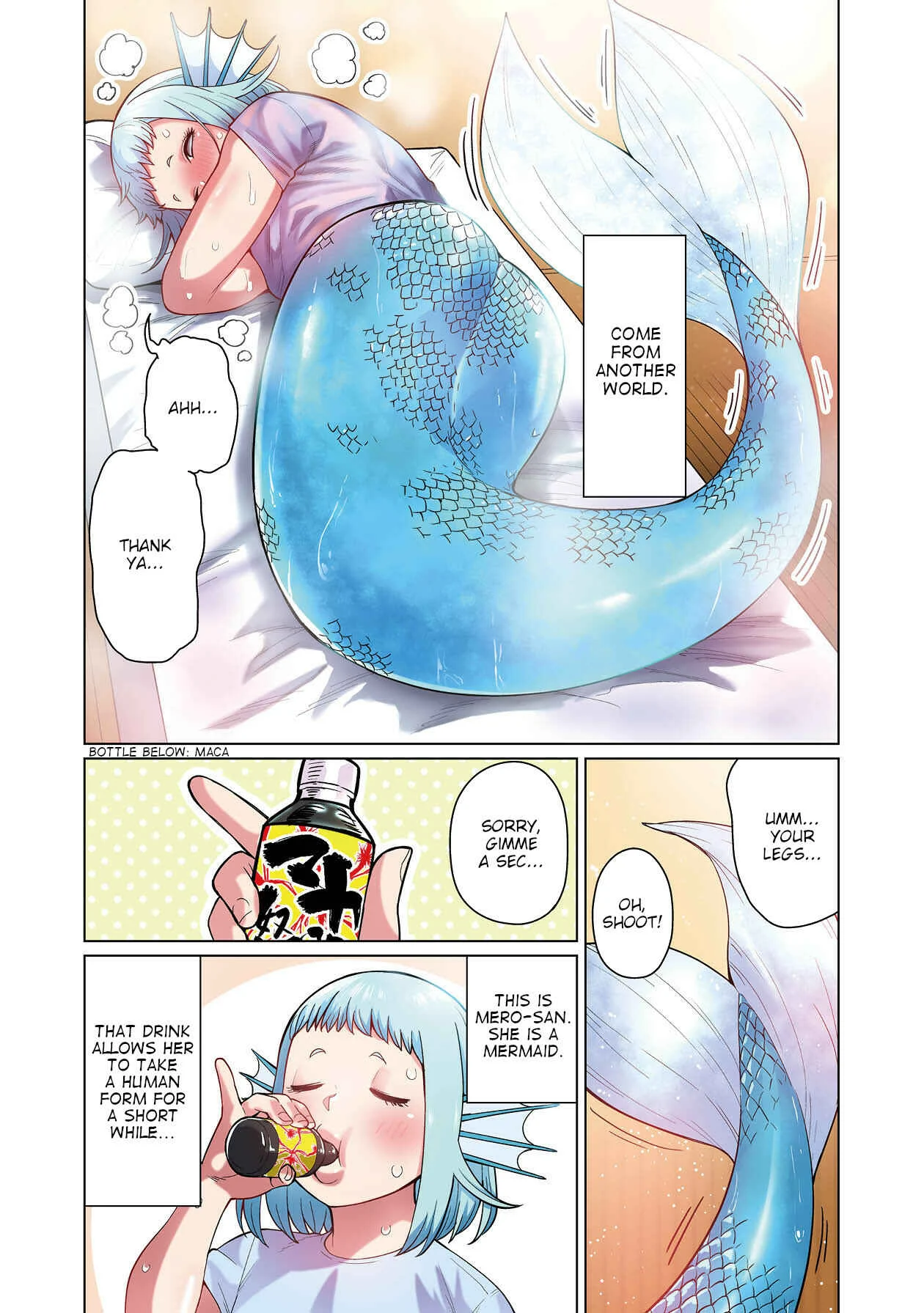 Shin Elf-san wa Yaserarenai. (Official Colored) Chapter 1: Elf Oil - Page 10