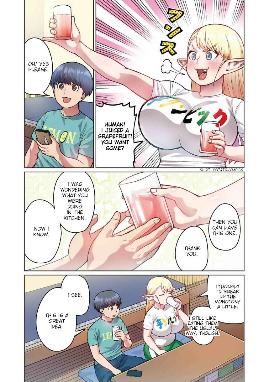 Shin Elf-san wa Yaserarenai. (Official Colored) Chapter 2: Greedy Flower - Page 3